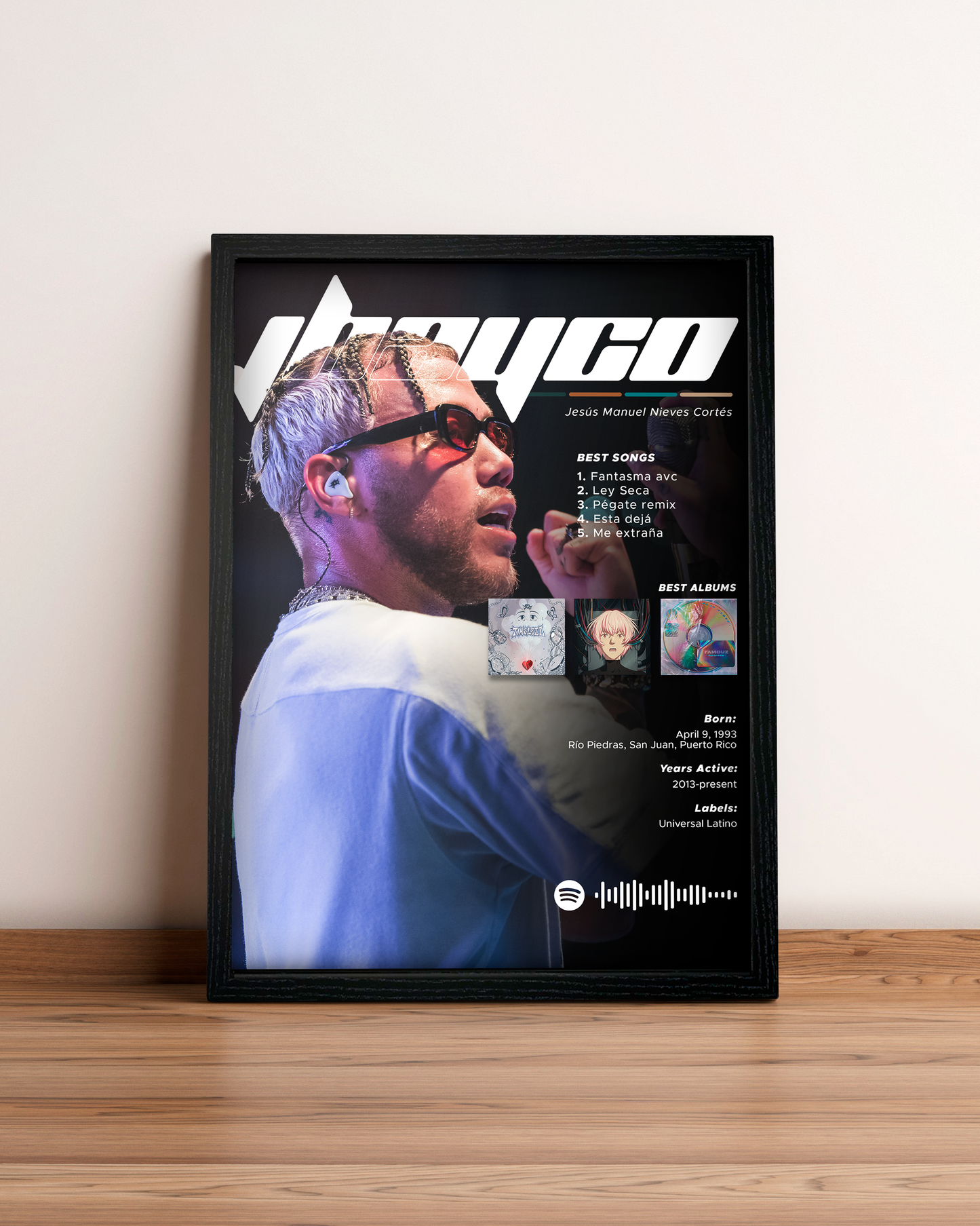 Jhayco - Cuadro Artista