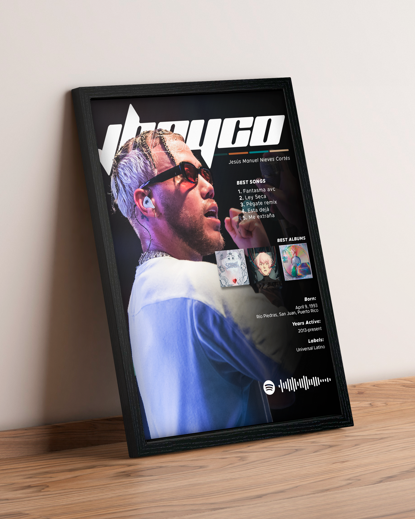 Jhayco - Cuadro Artista