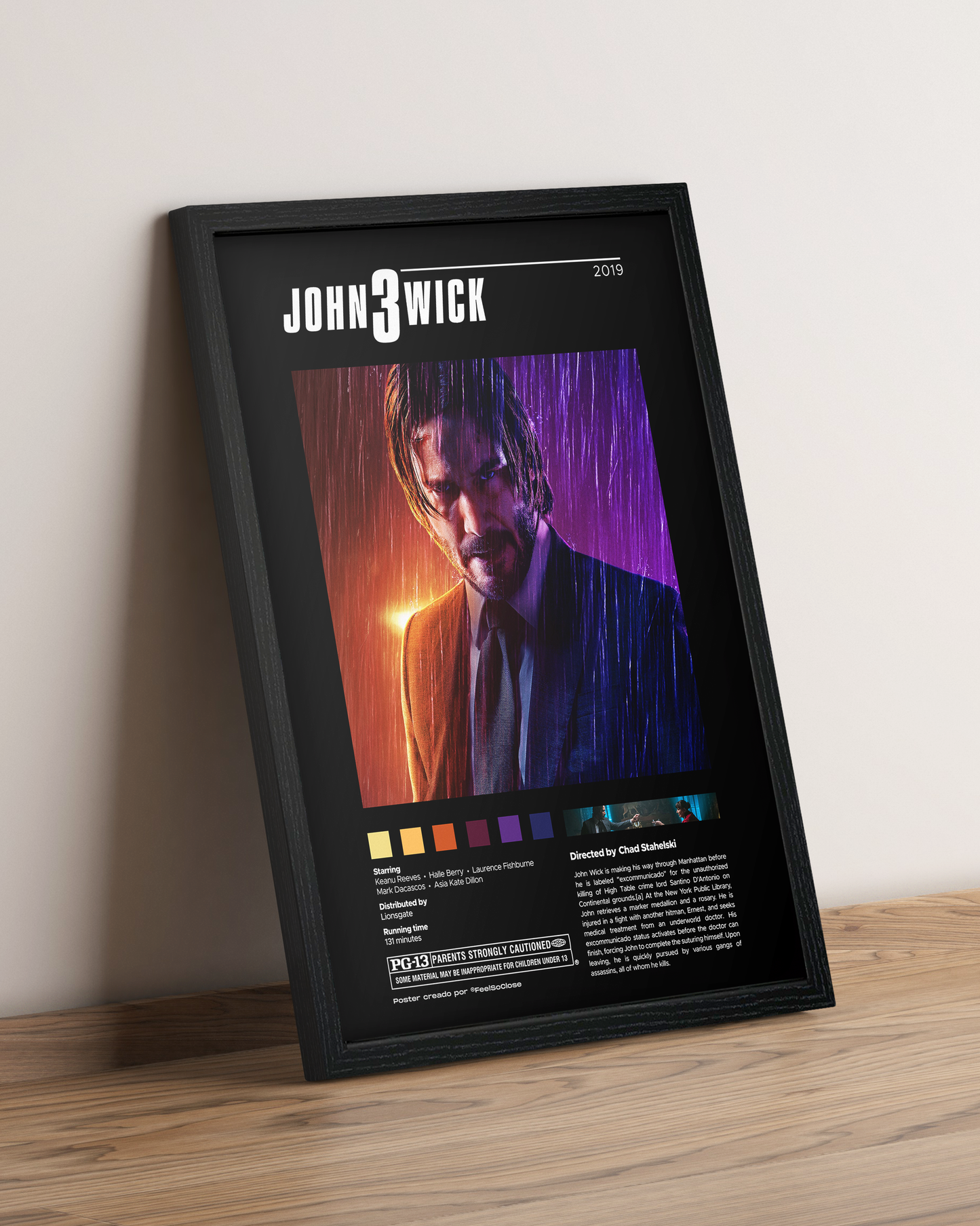 Jhon Wick 3 - Cuadro Película #2
