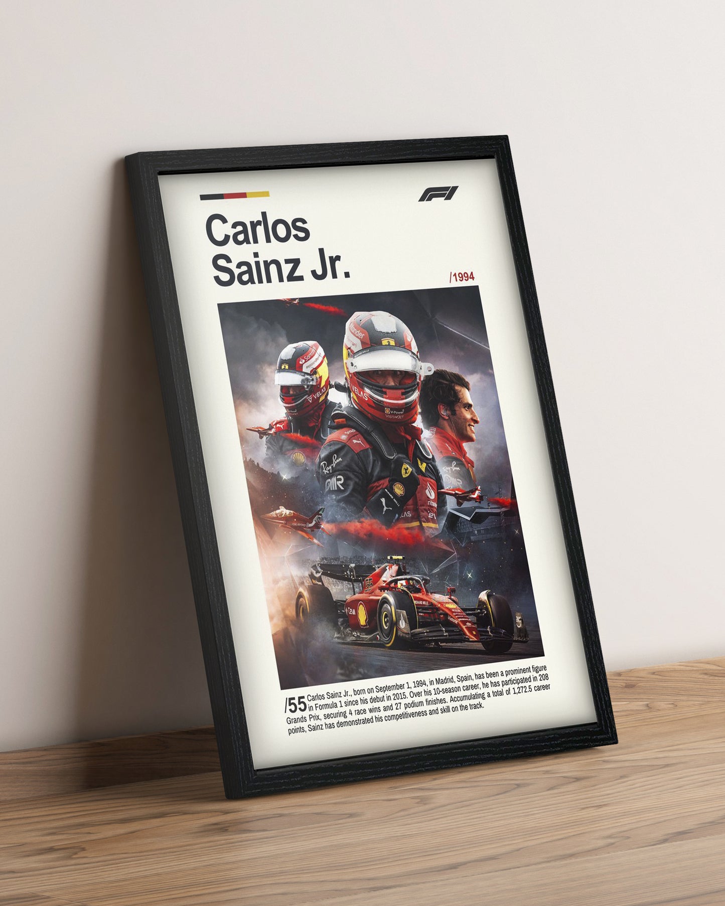 Carlos Sainz Jr. - Cuadro Formula 1 #3