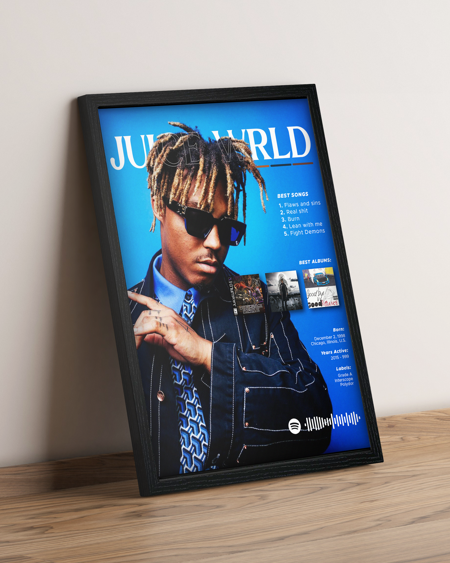 Juice WRLD - Cuadro Artista