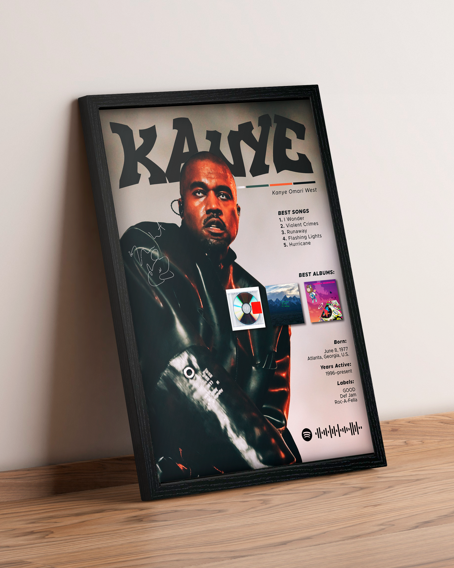 Kanye - Cuadro Artista