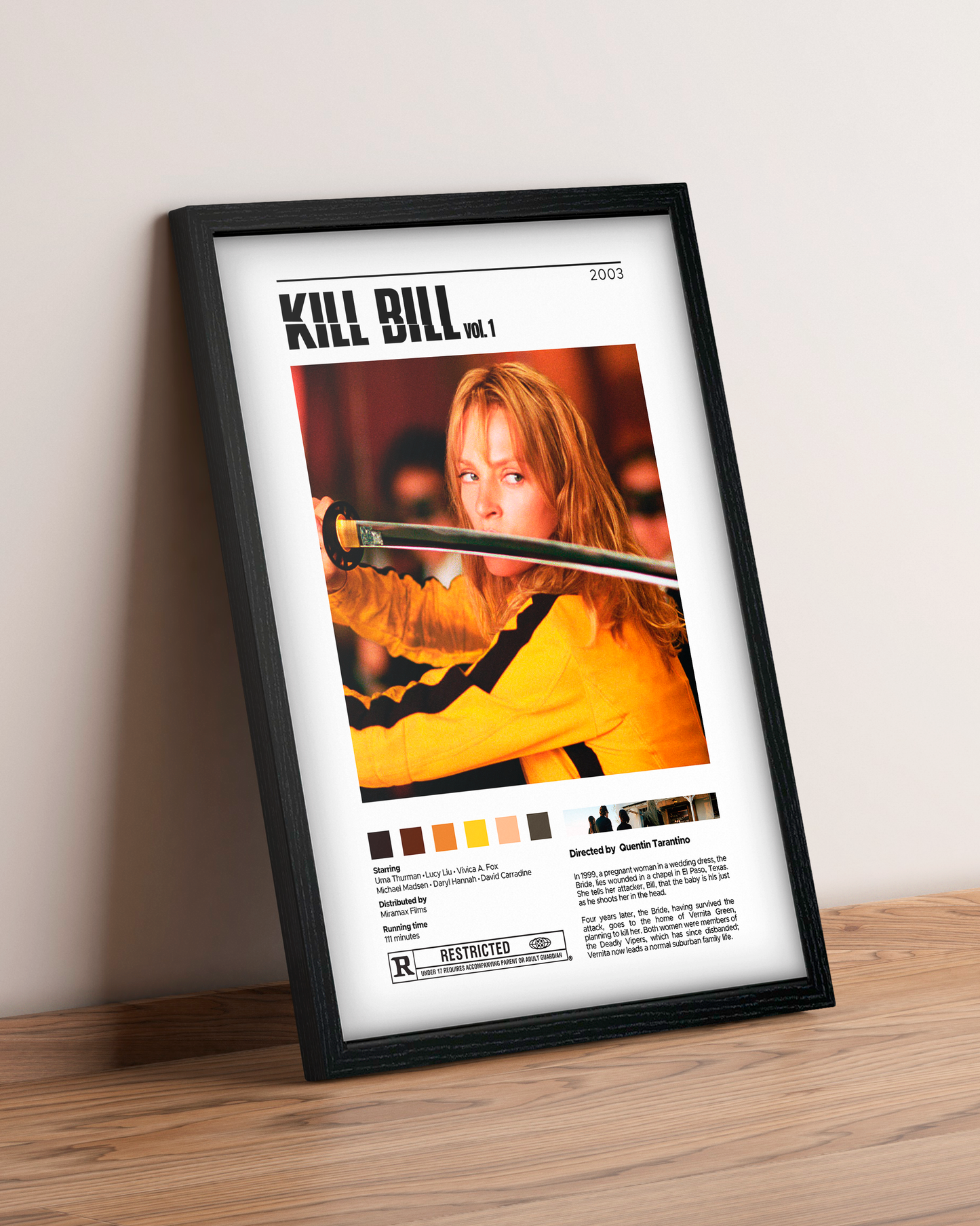 Kill Bill: Vol 1 - Cuadro Película