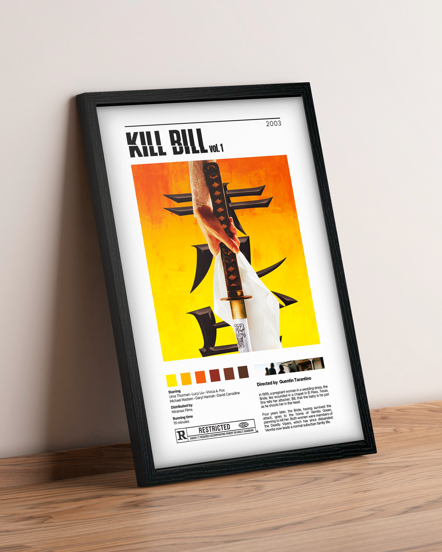 Kill Bill: Vol 1 - Cuadro Película #2