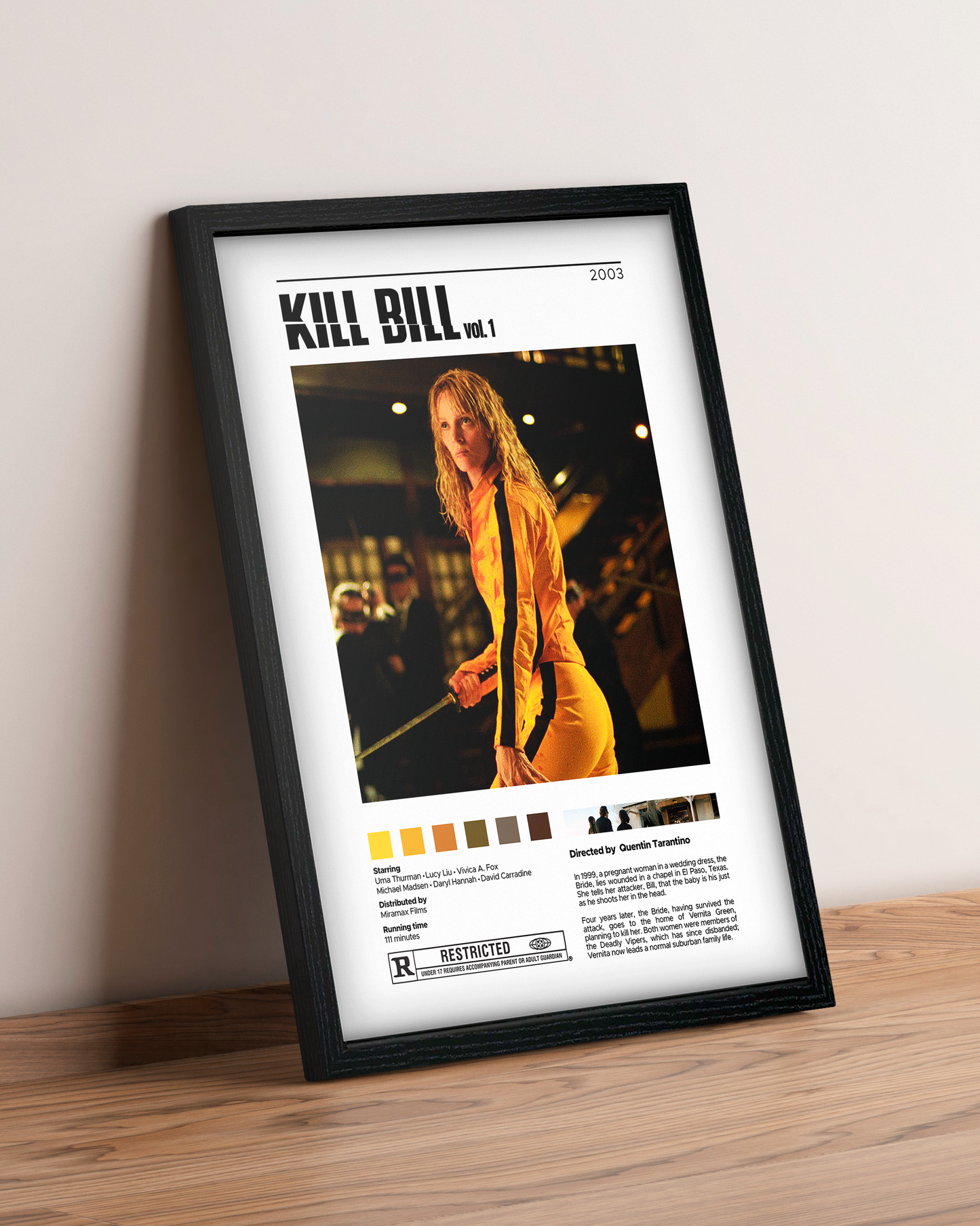 Kill Bill: Vol 1 - Cuadro Película #3
