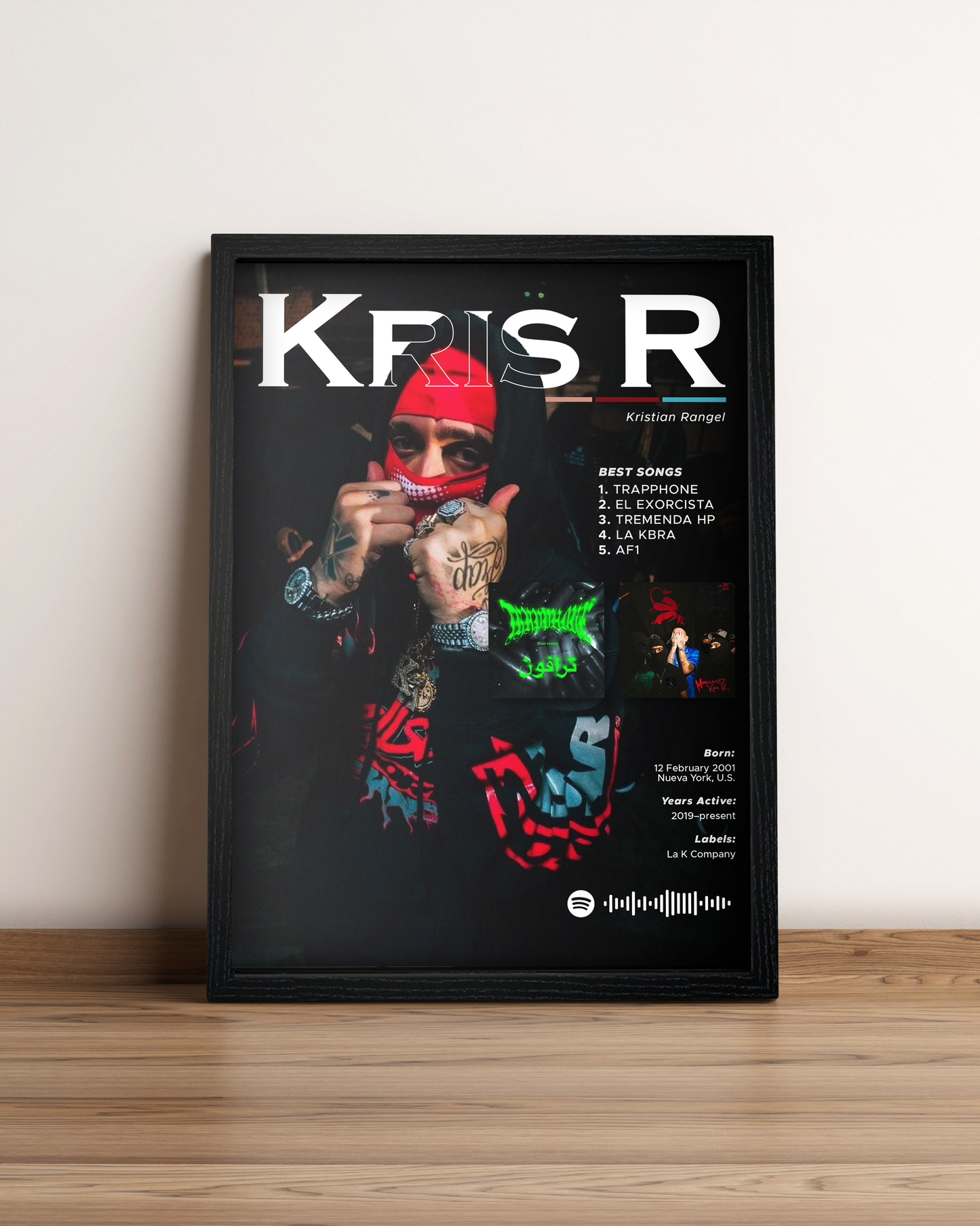 Kris R - Cuadro Artista
