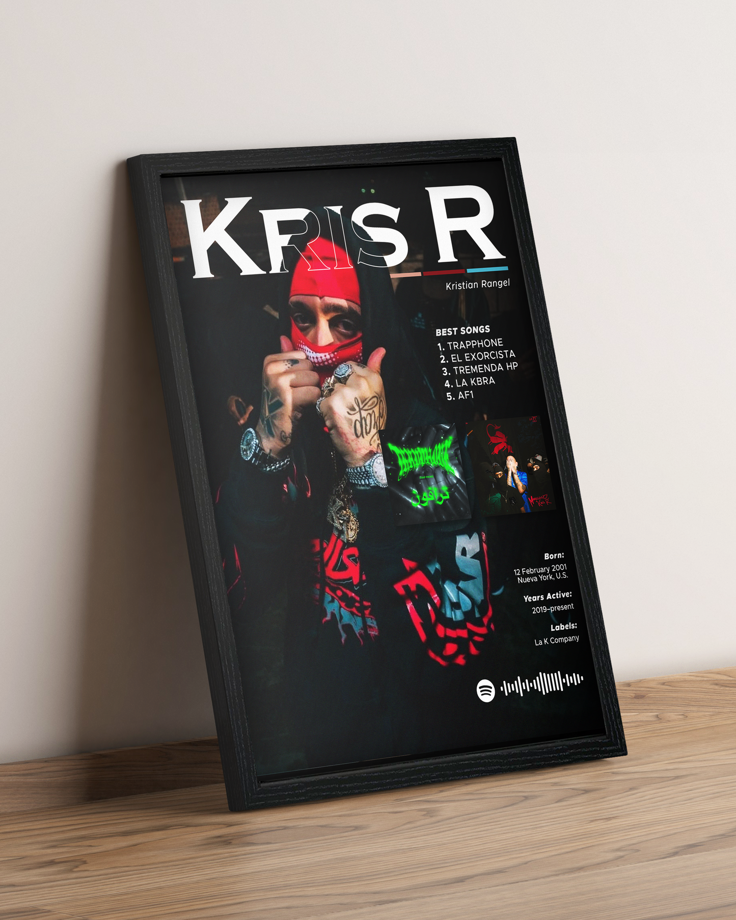 Kris R - Cuadro Artista