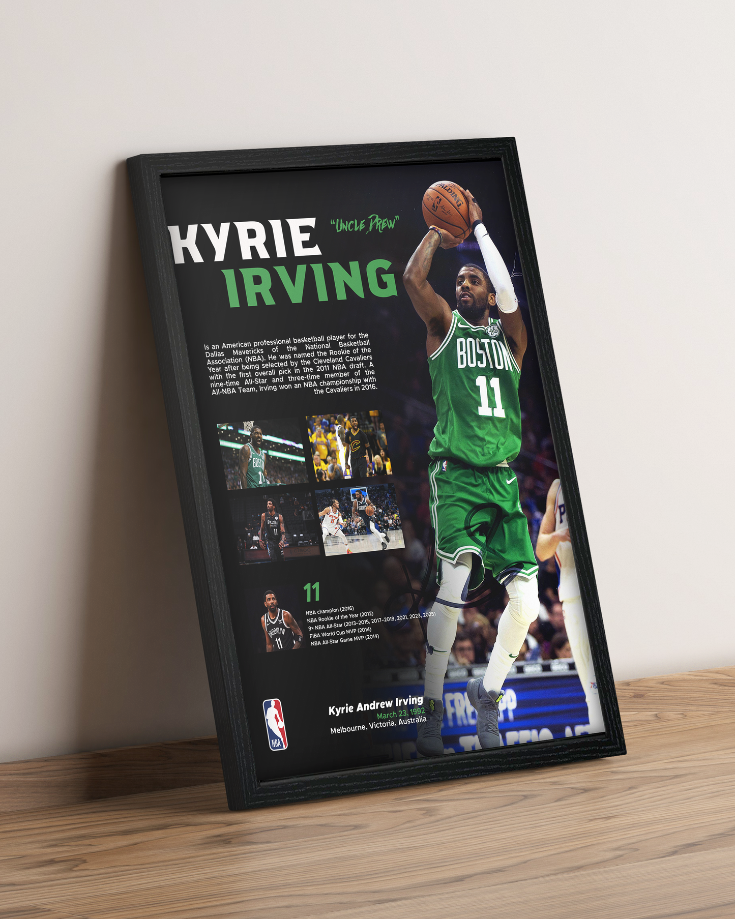 Kyrie Irving - Cuadro Deportista #7