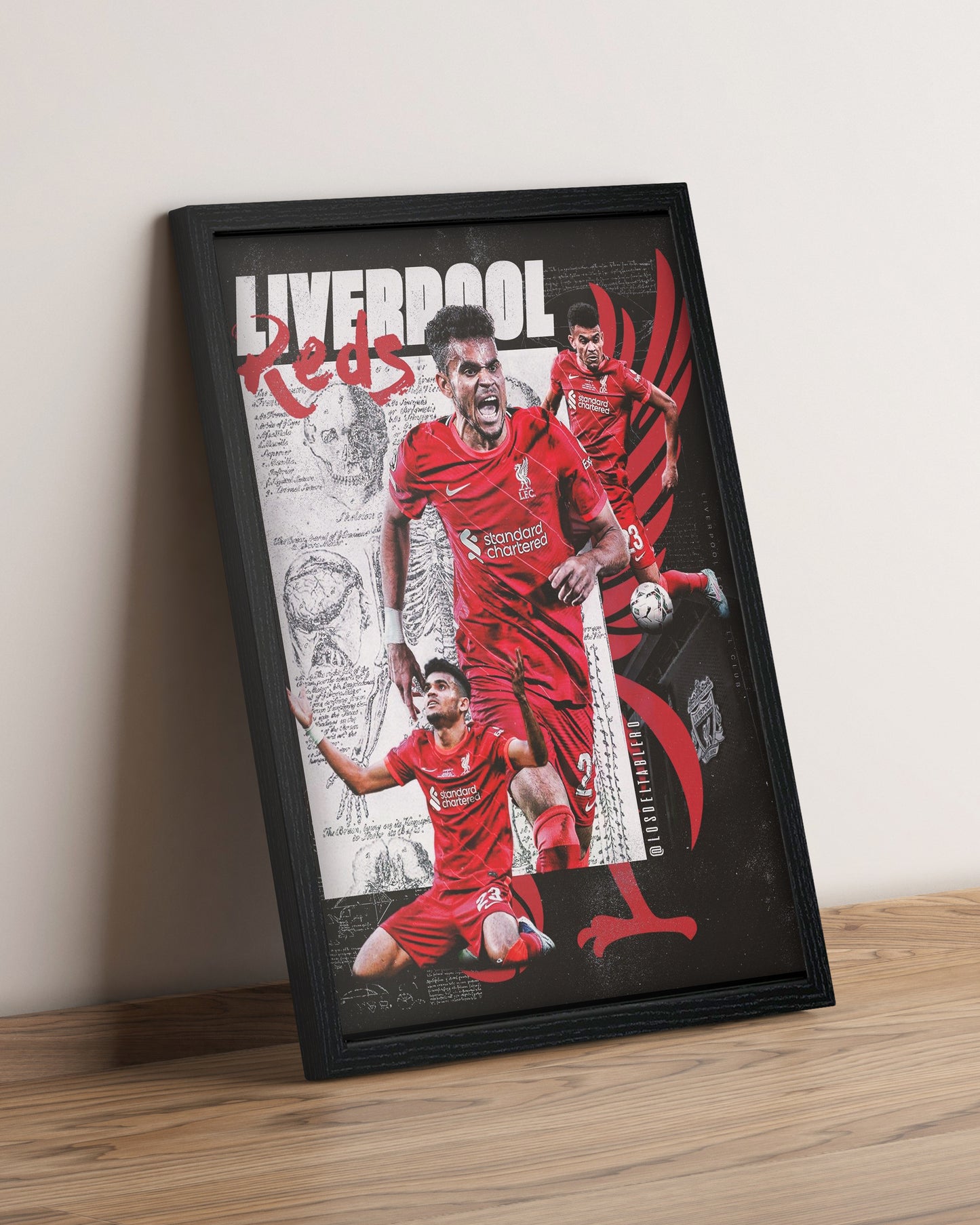 Luis Diaz - Cuadro Deportista #2