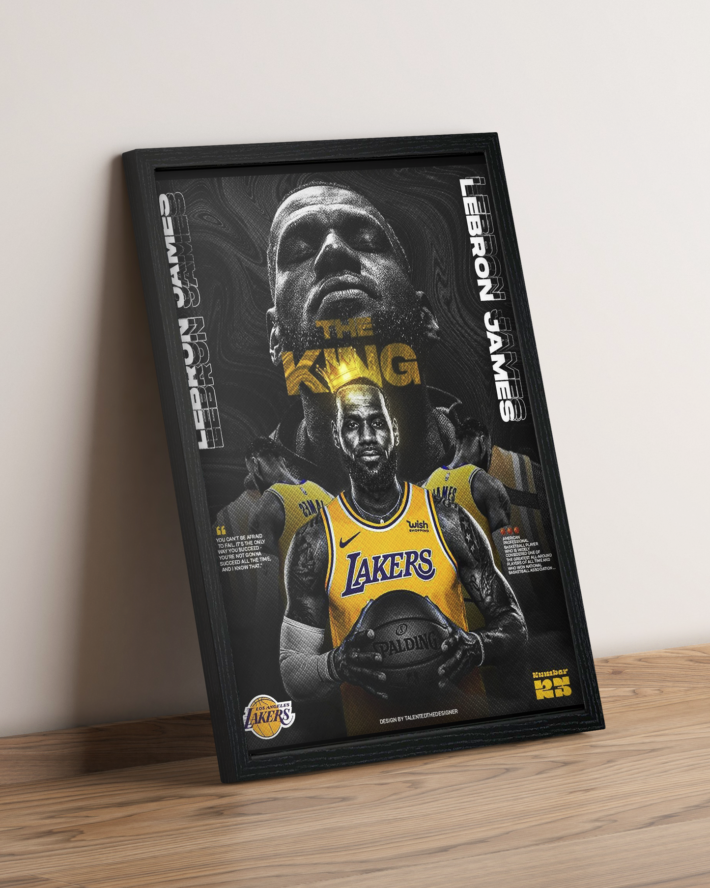 Lebron James - Cuadro Deportista #6