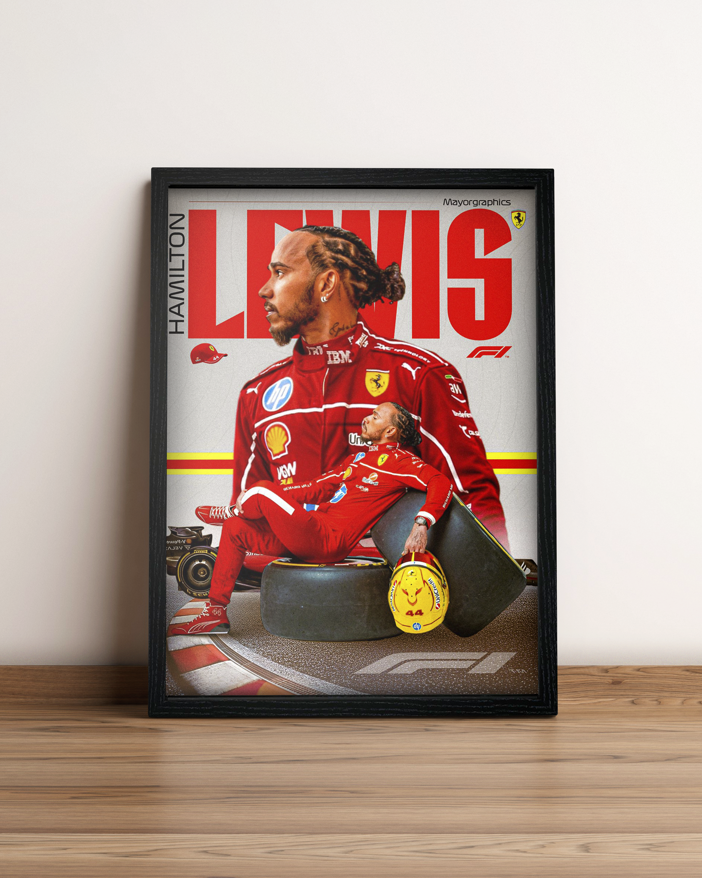 Lewis Hamilton - Cuadro Formula 1 #4