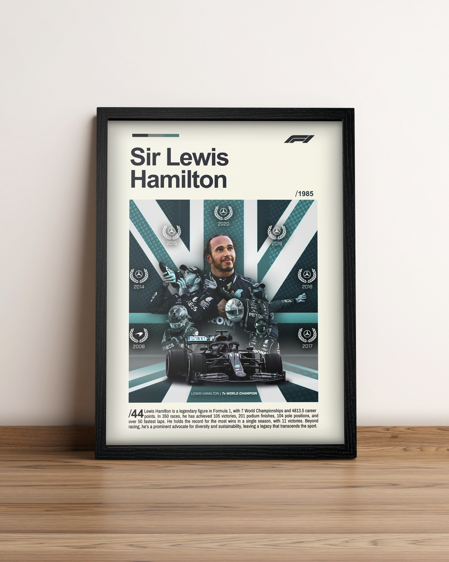 Lewis Hamilton - Cuadro Formula 1 #3