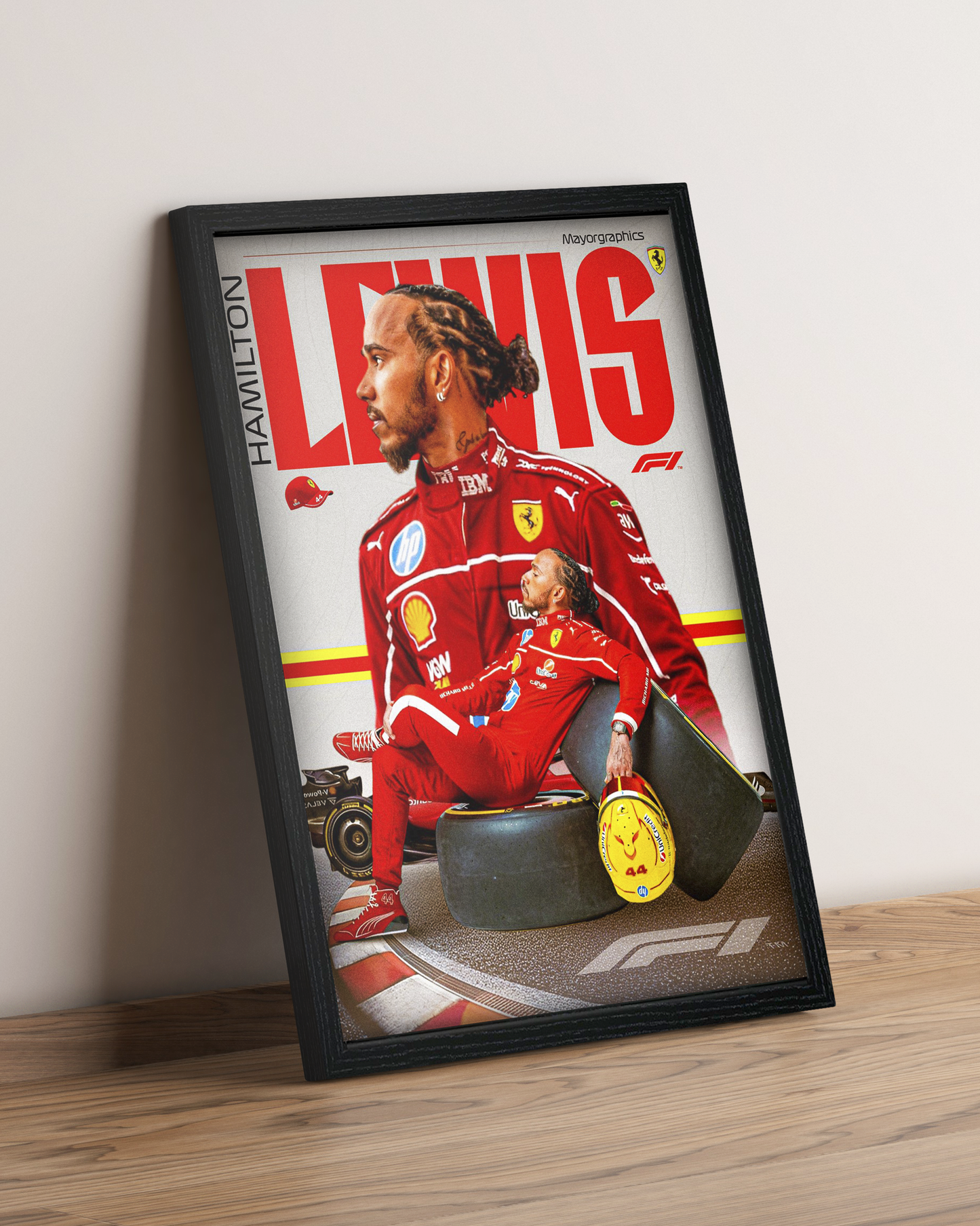 Lewis Hamilton - Cuadro Formula 1 #4