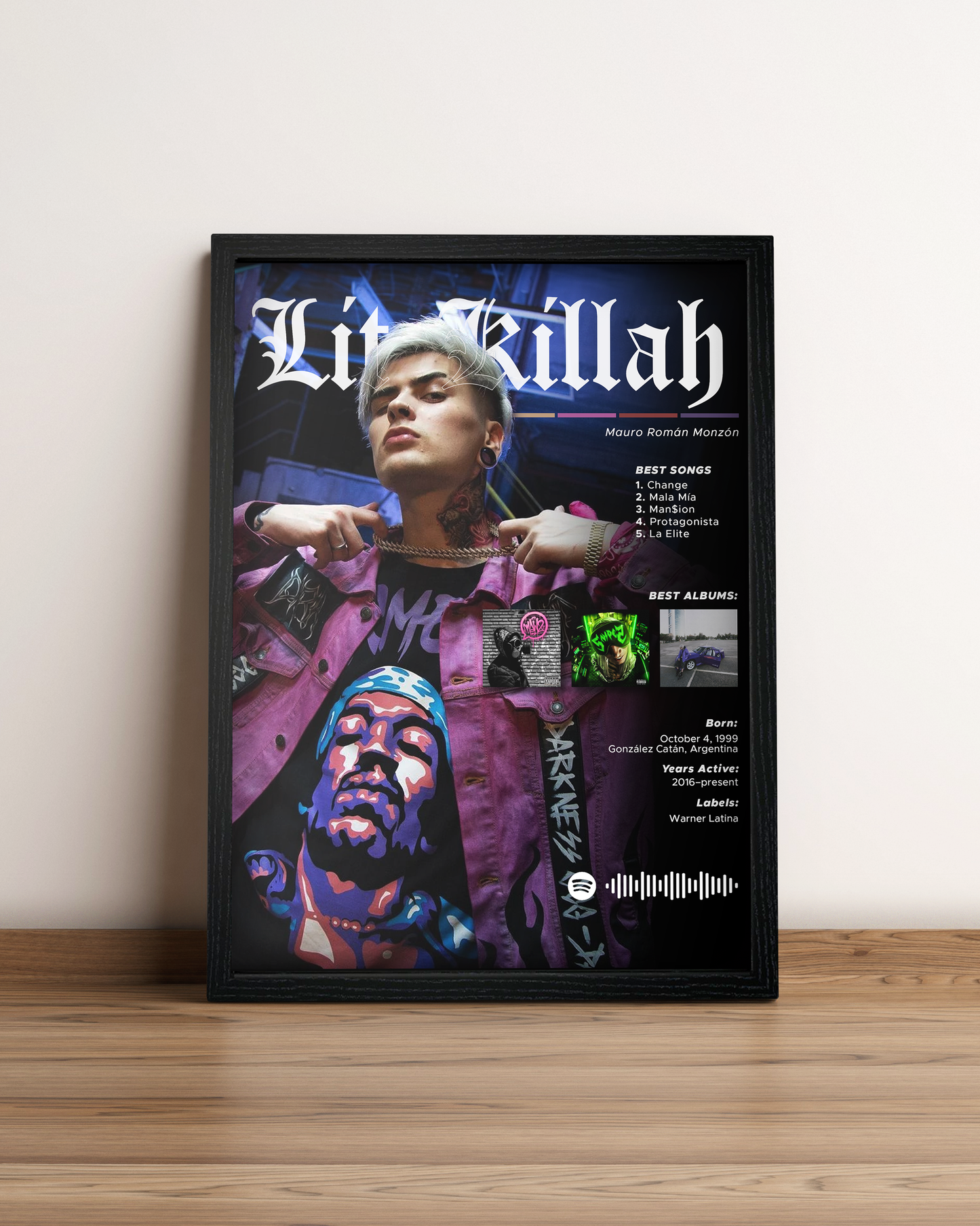 Lit Killah - Cuadro Artista