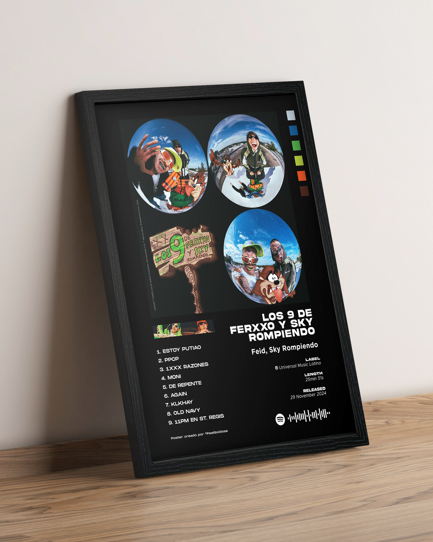 LOS 9 DE FERXXO Y SKY ROMPIENDO