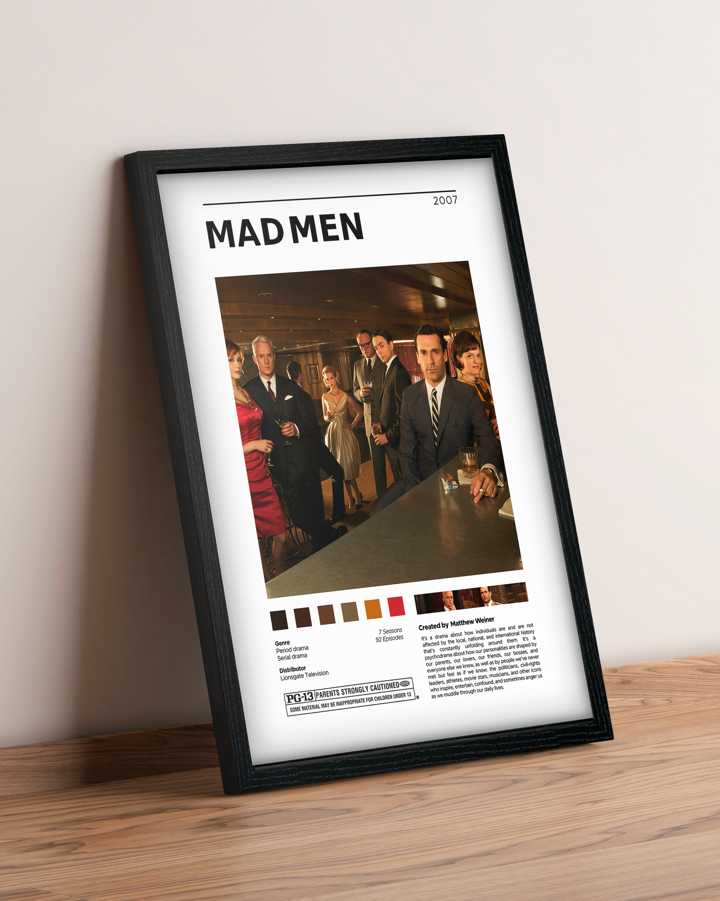 Mad Men - Cuadro Serie #3