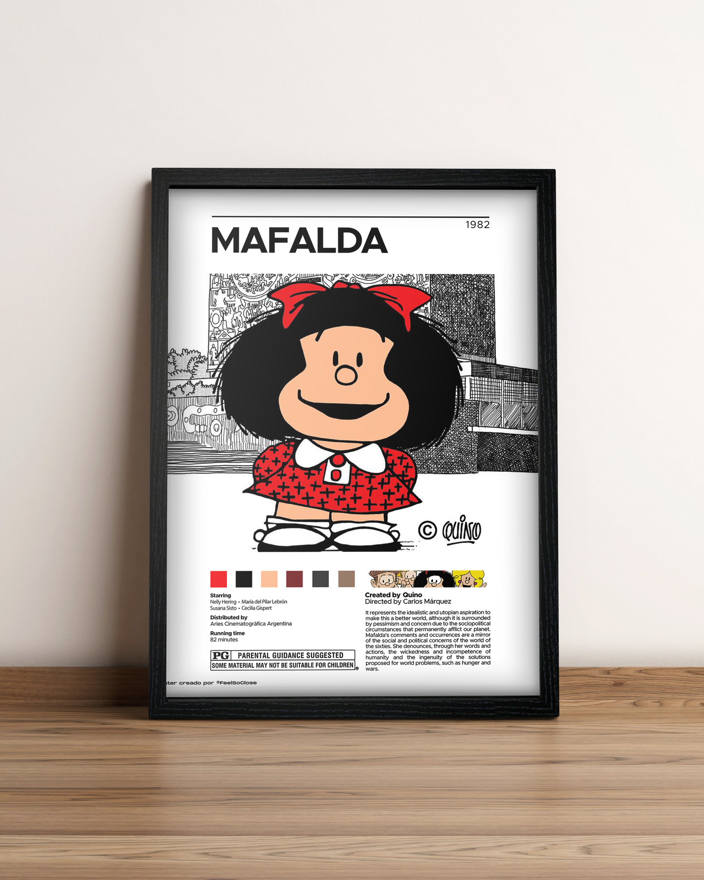 Mafalda - Cuadro Película