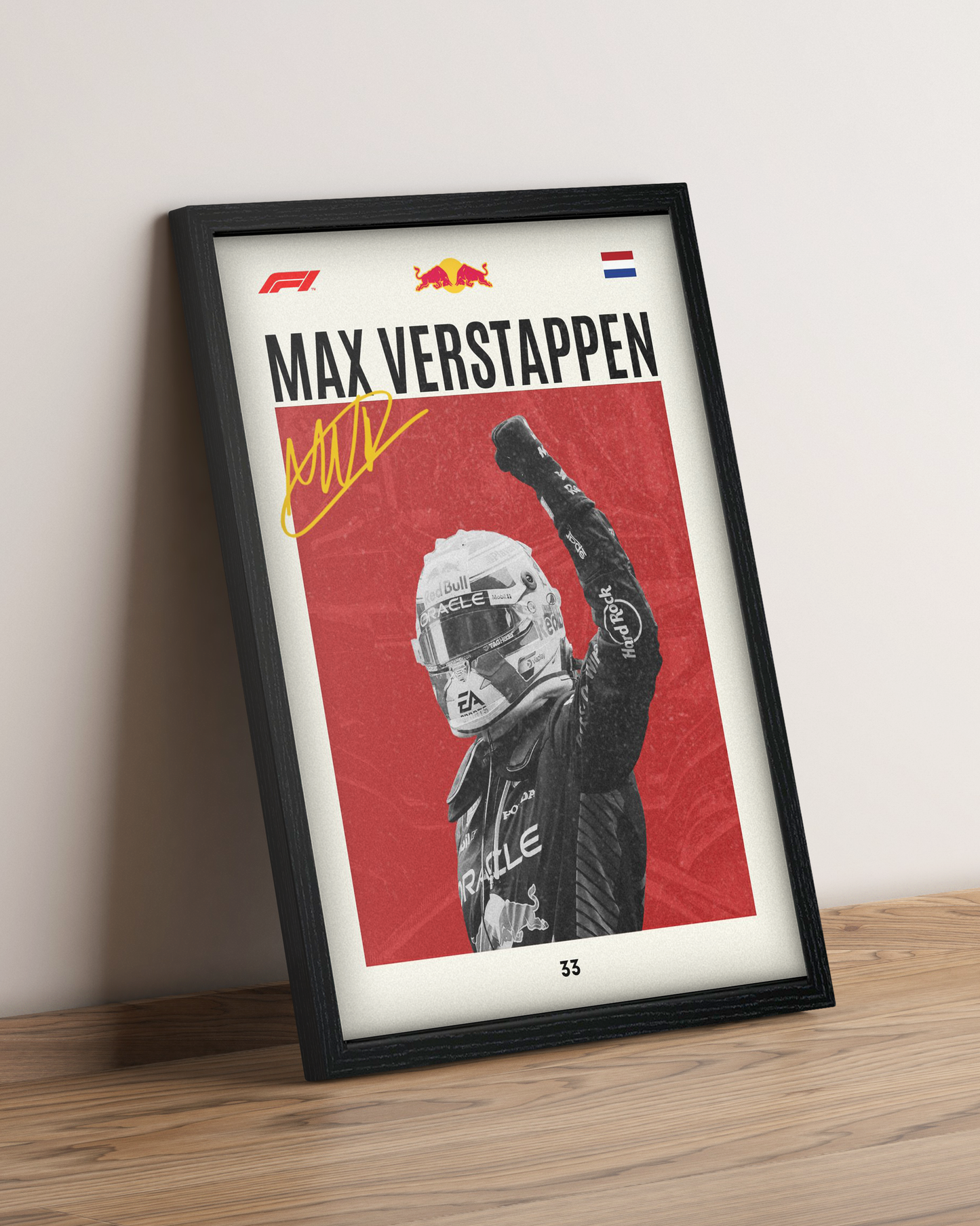 Max Verstappen - Cuadro Formula 1 #8