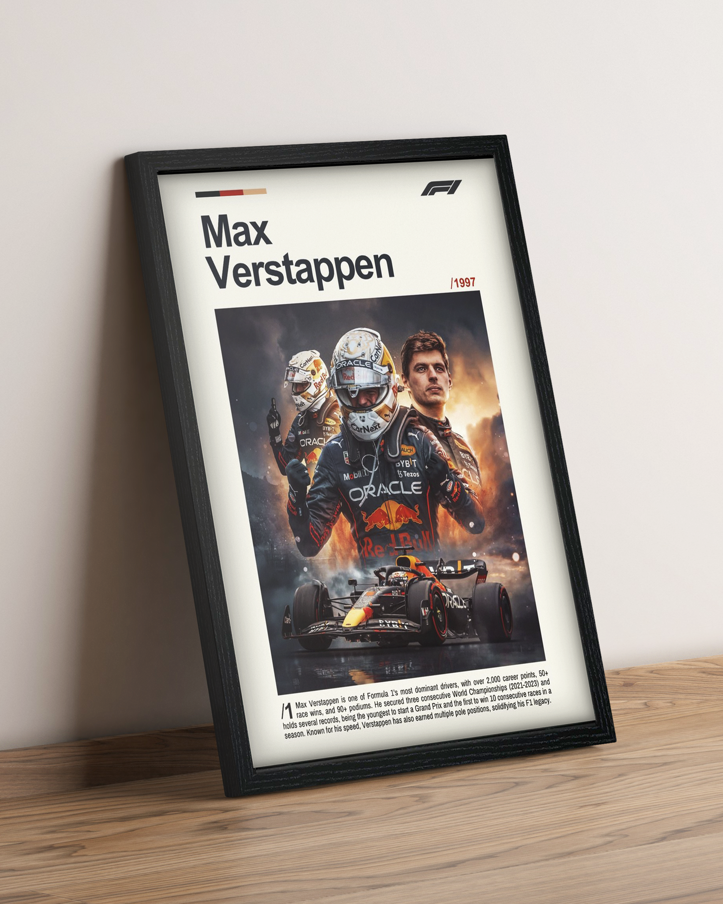 Max Verstappen - Cuadro Formula 1 #4