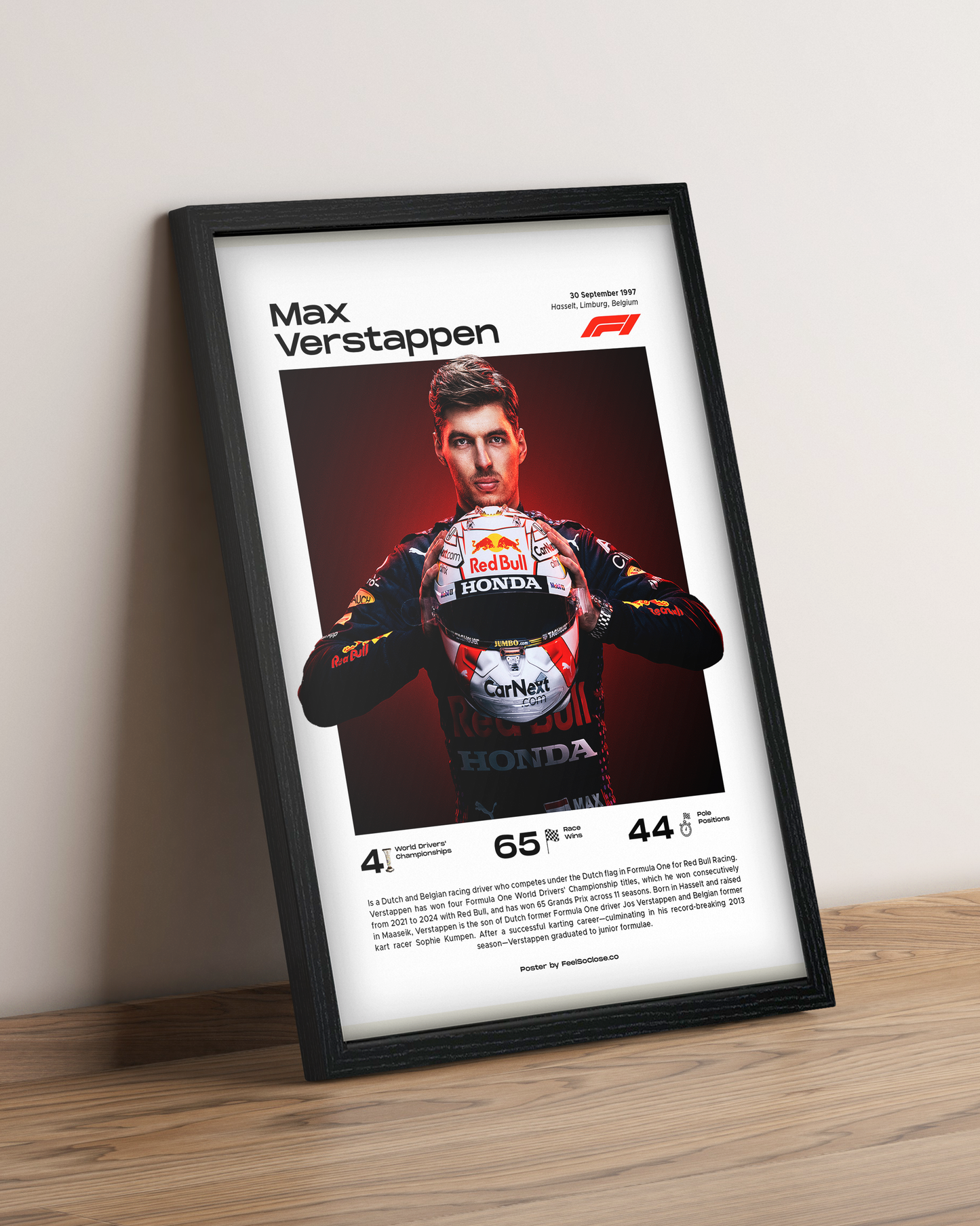 Max Verstappen - Cuadro Formula 1 #2