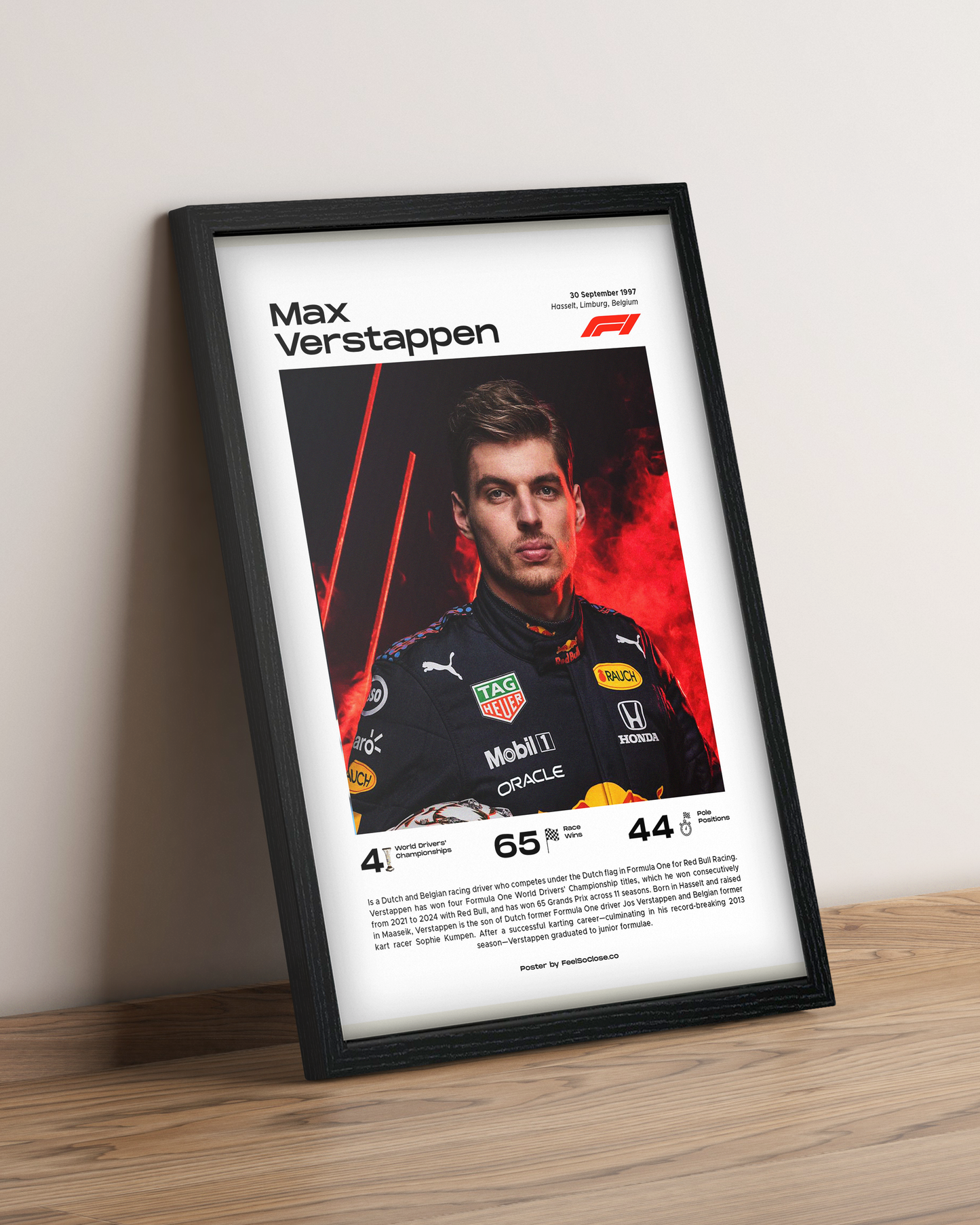Max Verstappen - Cuadro Formula 1