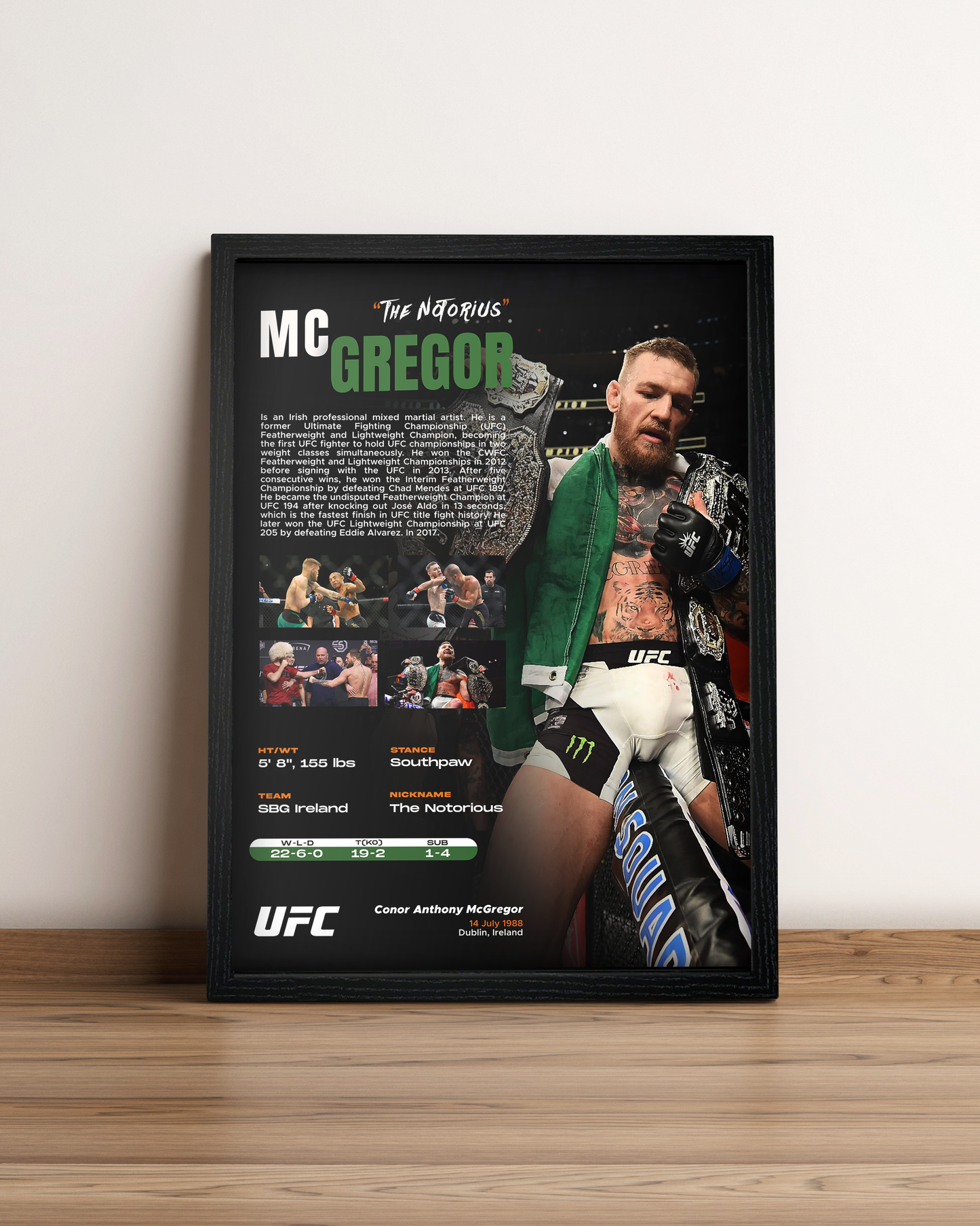 McGregor - Cuadro Deportista #2