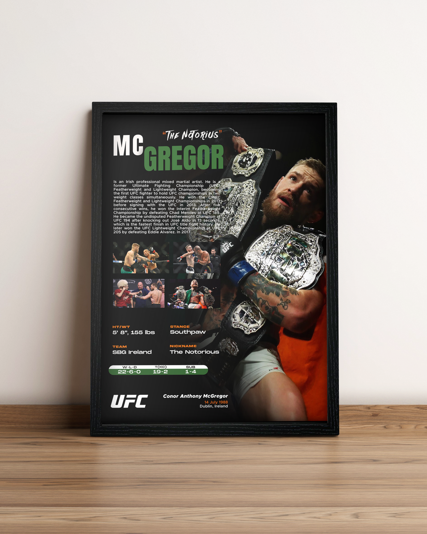 McGregor - Cuadro Deportista #5