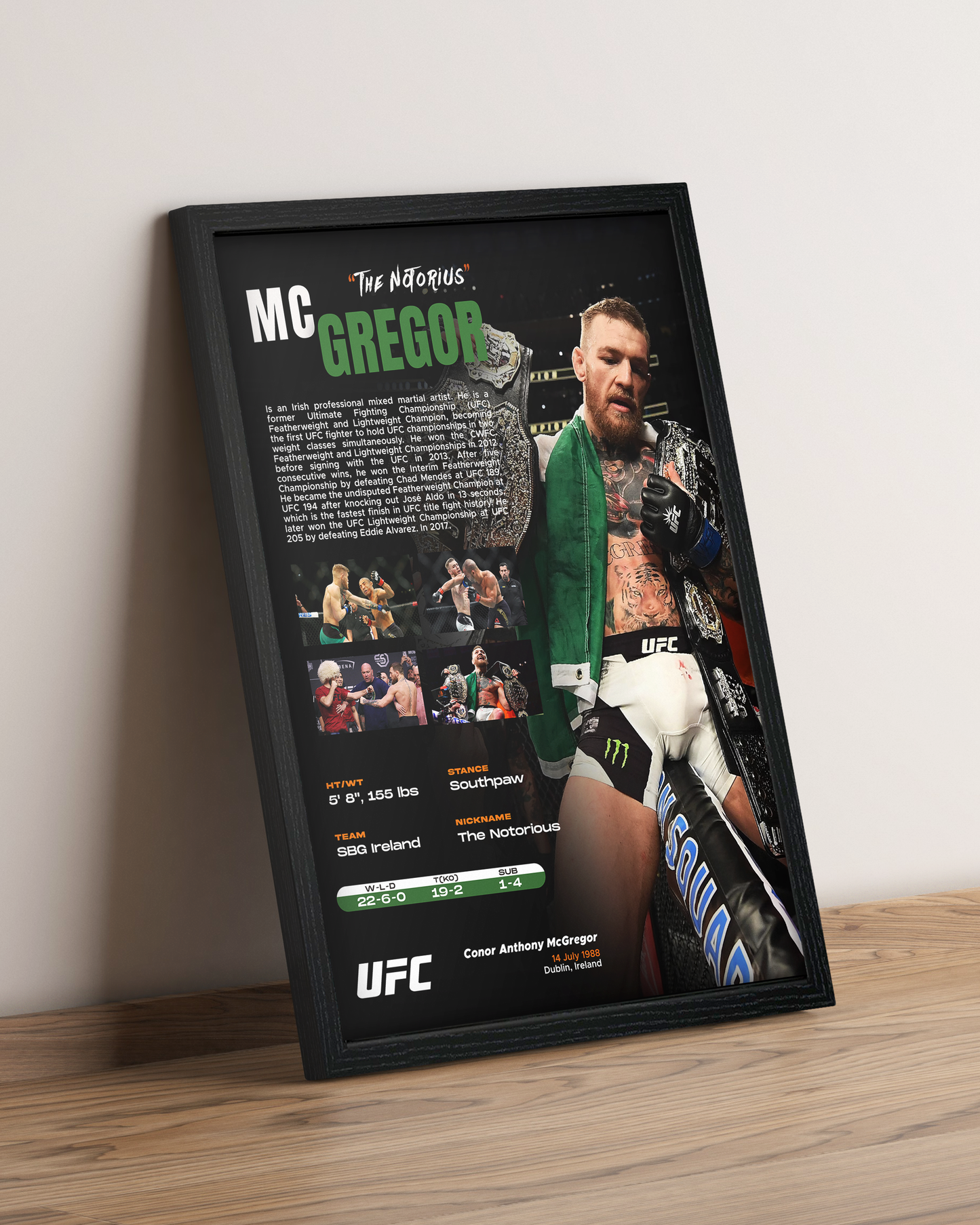 McGregor - Cuadro Deportista #2
