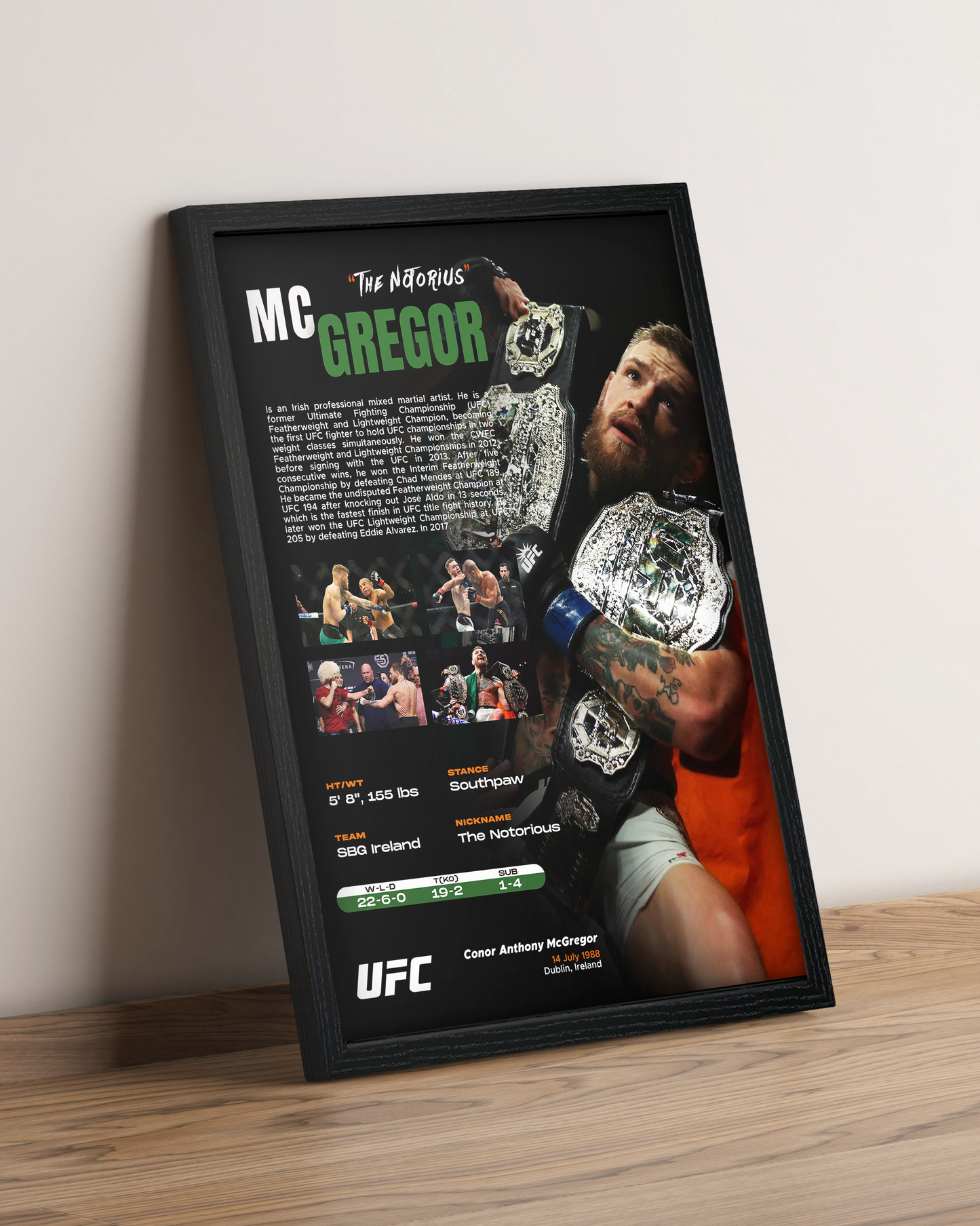 McGregor - Cuadro Deportista #5