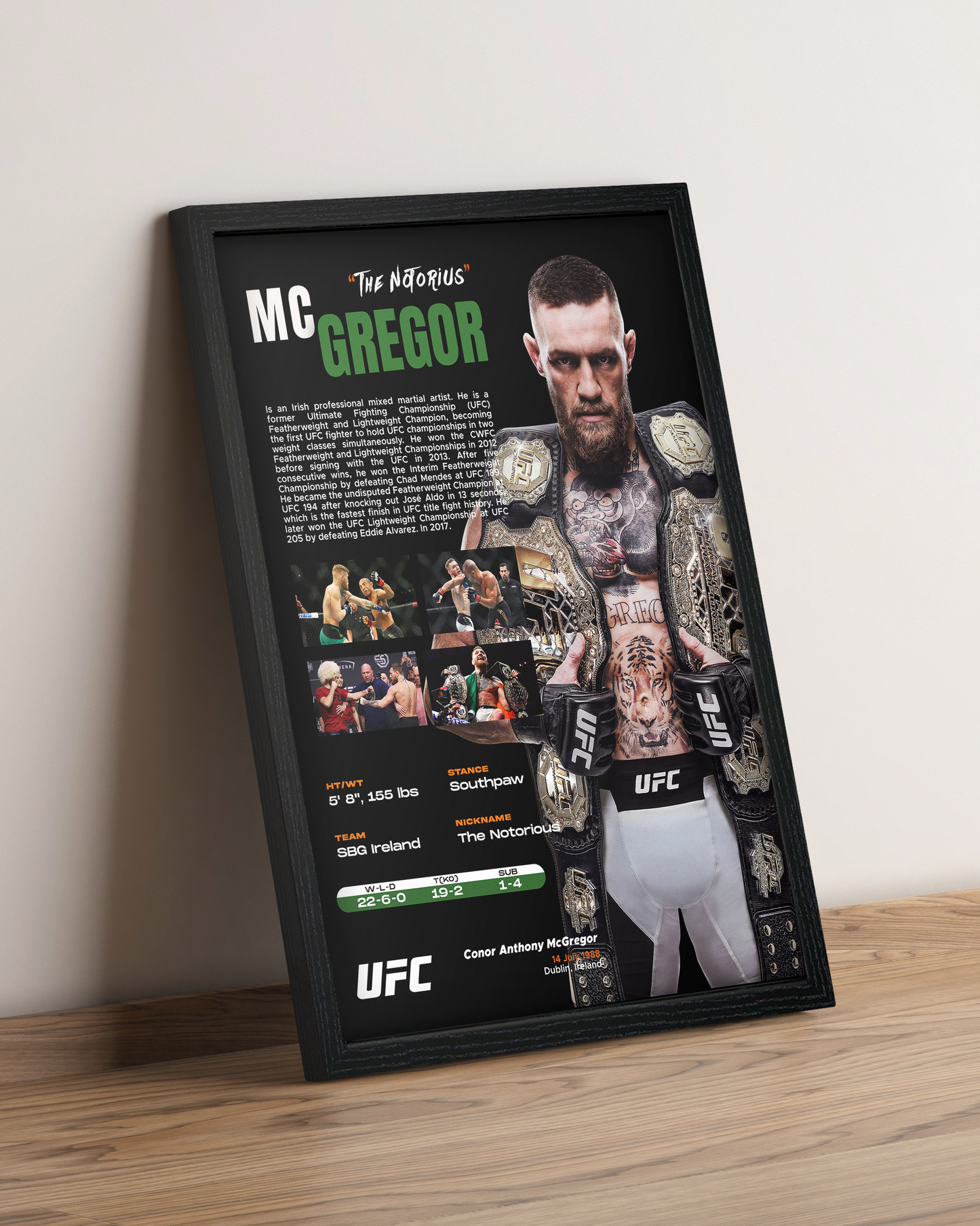 McGregor - Cuadro Deportista #4
