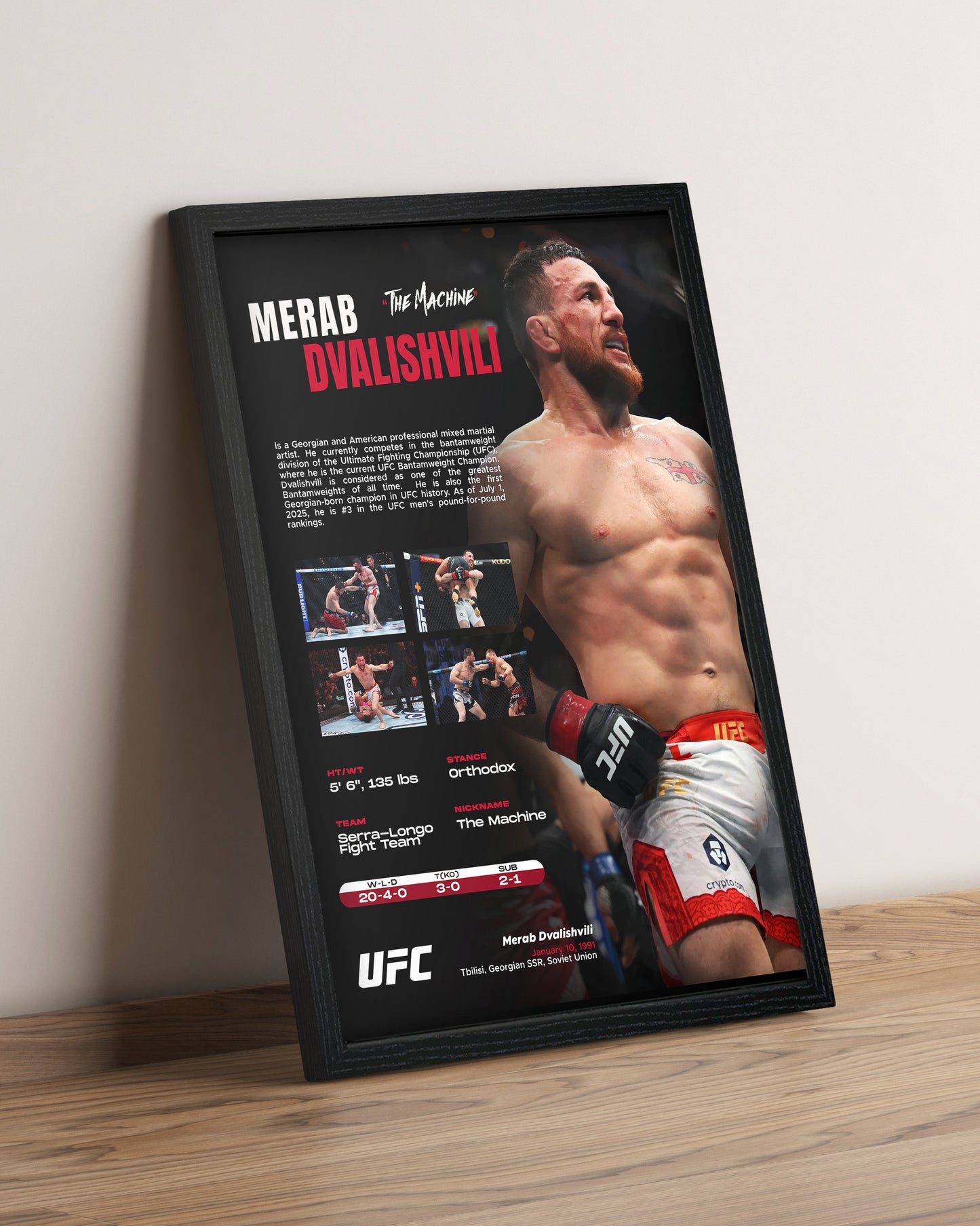 Merab - Cuadro Deportista #3