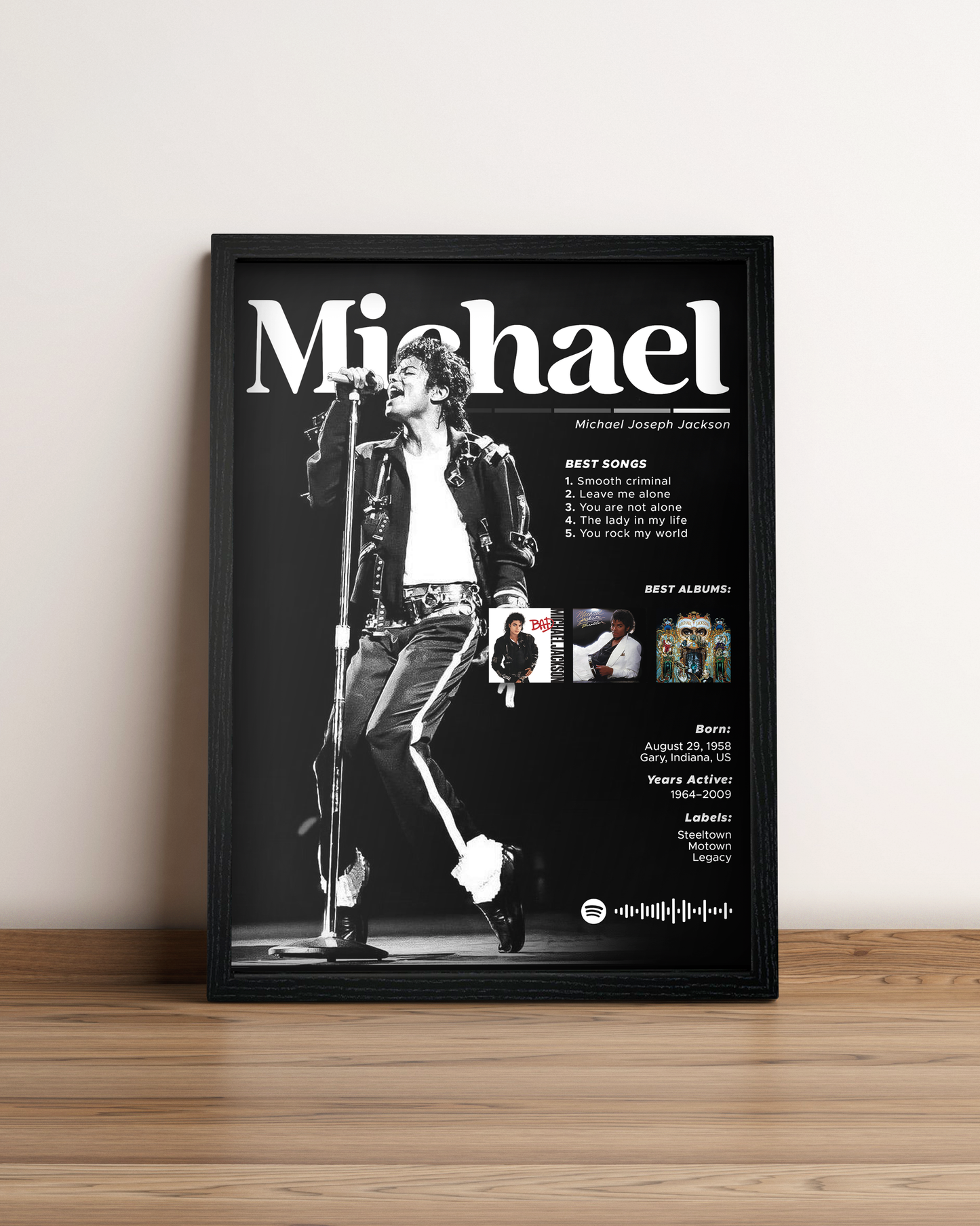Michael Jackson - Cuadro Artista #6