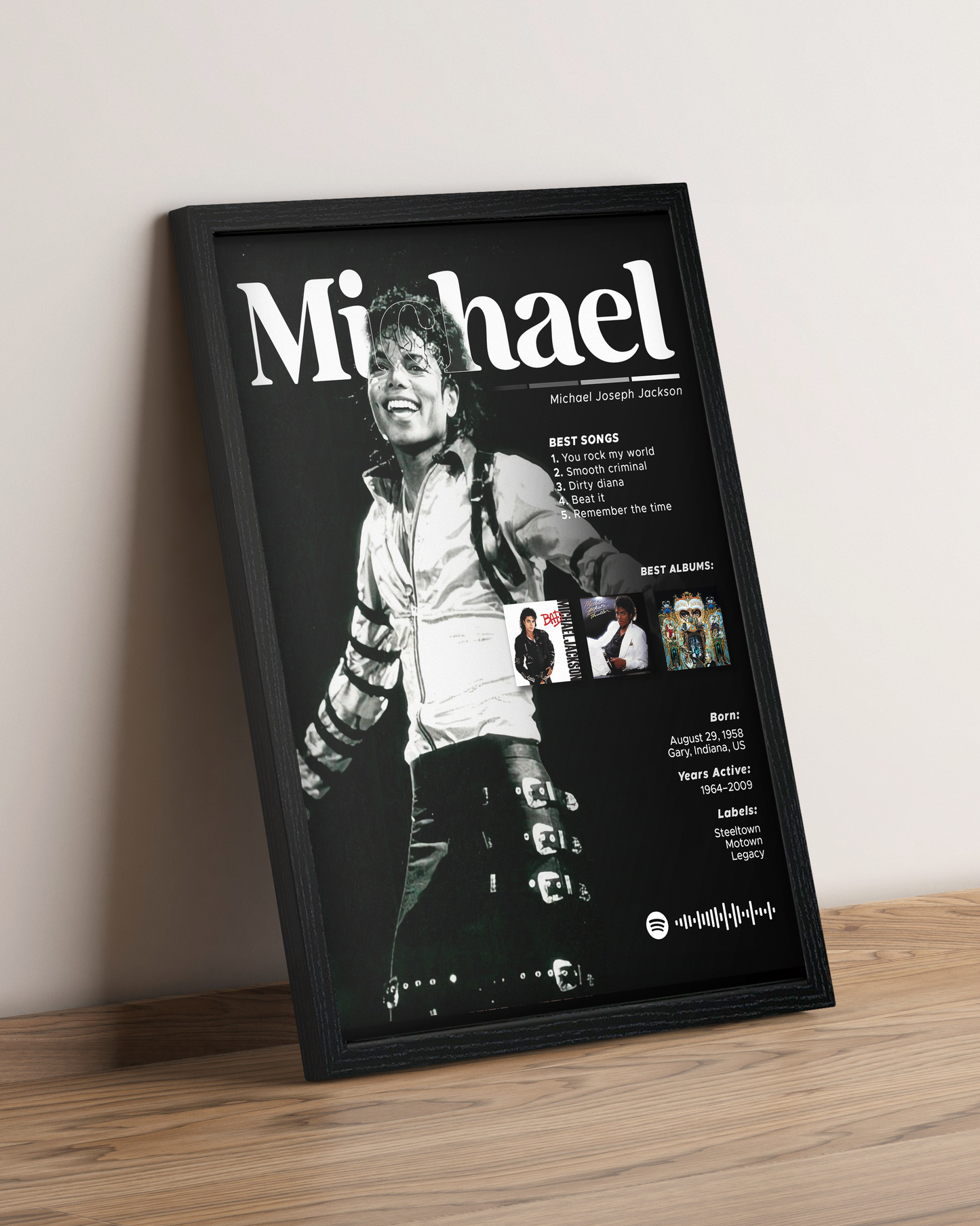 Michael Jackson - Cuadro Artista #3