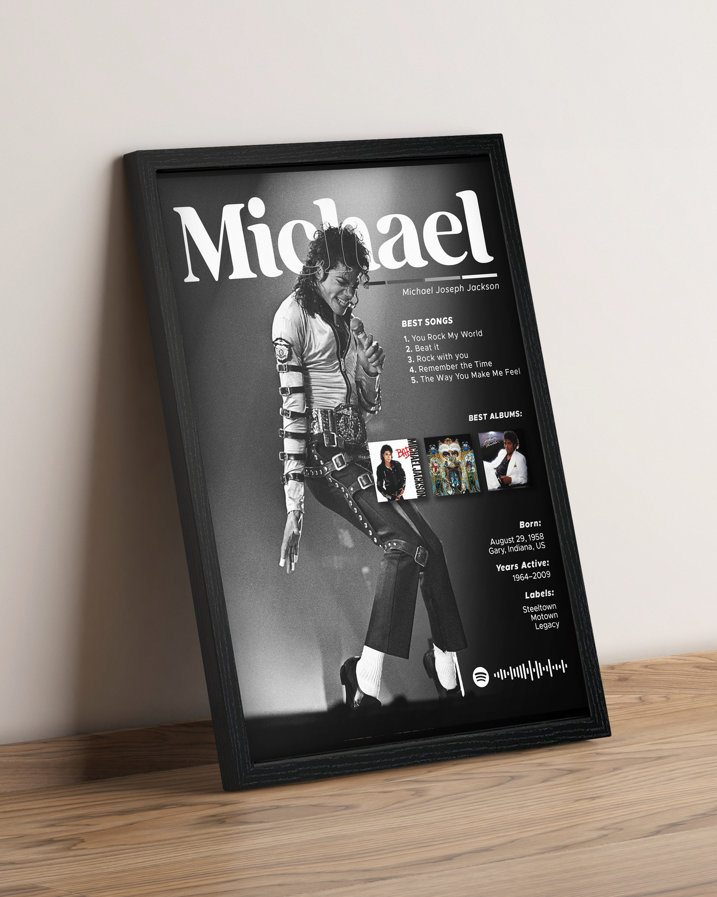 Michael Jackson - Cuadro Artista #4
