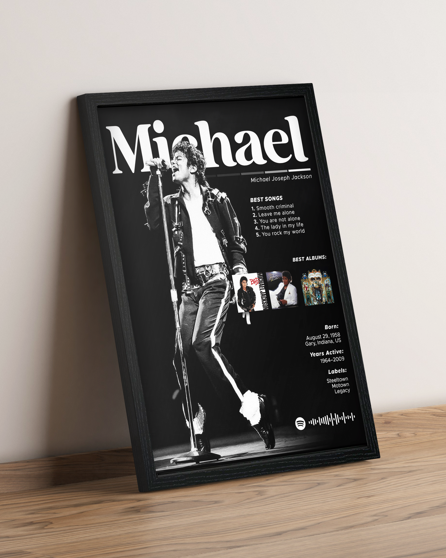 Michael Jackson - Cuadro Artista #6