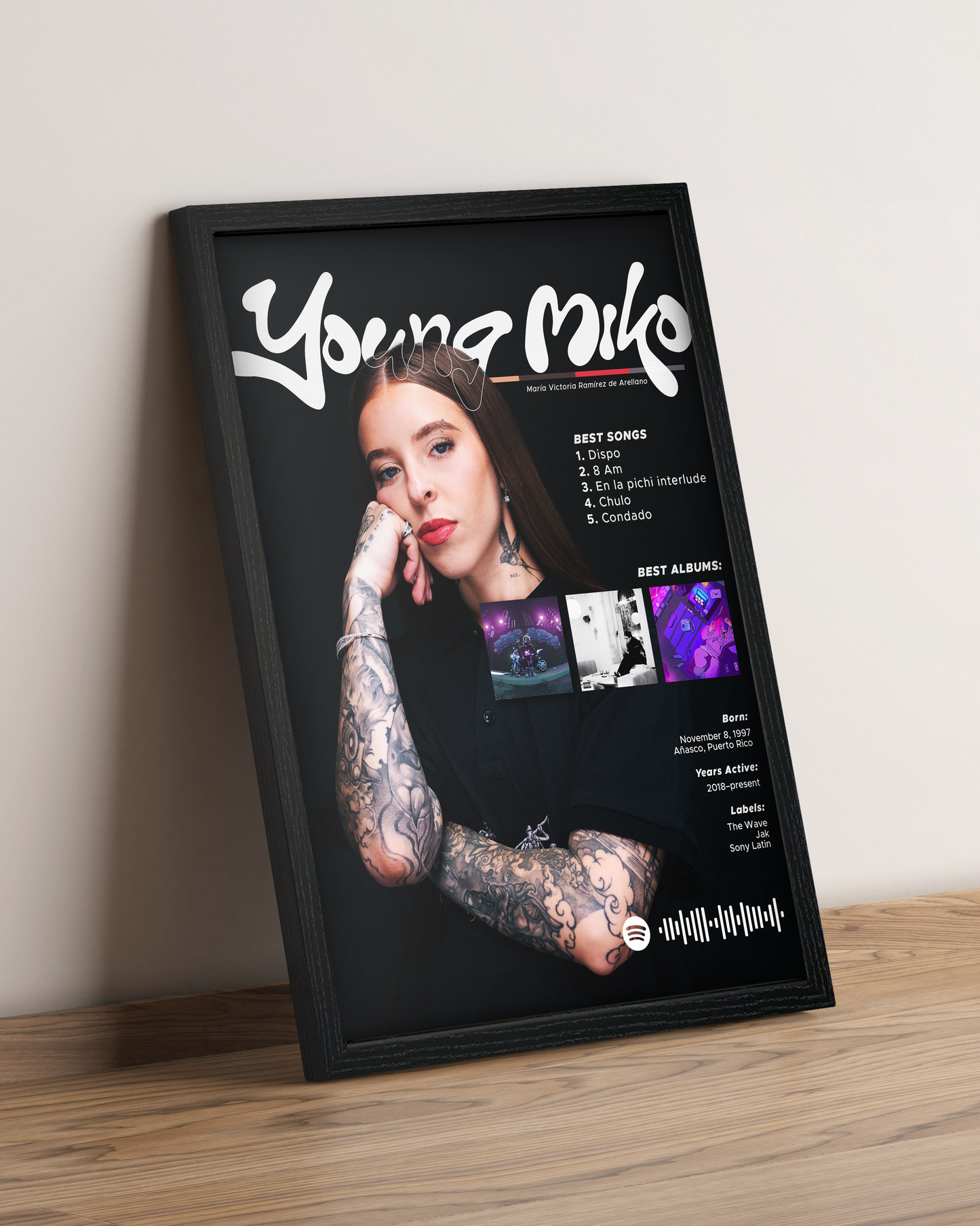 Young Miko - Cuadro Artista #6