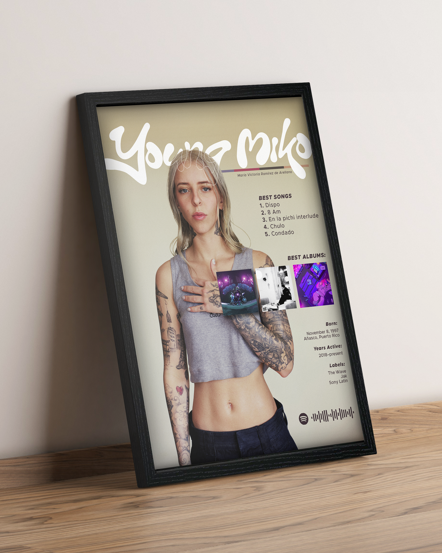 Young Miko - Cuadro Artista #5