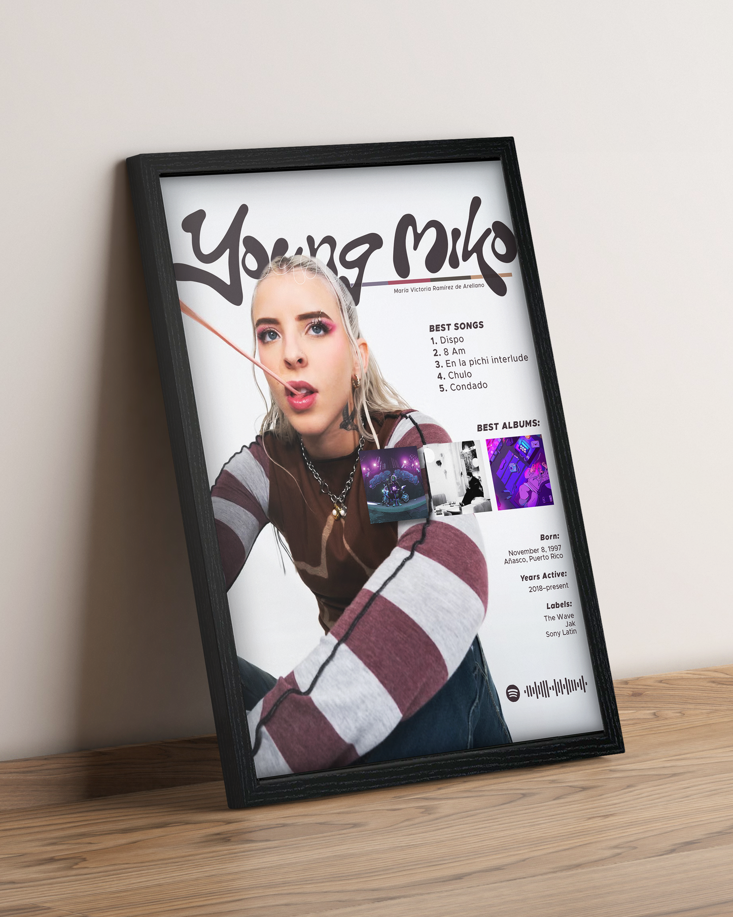 Young Miko - Cuadro Artista #3