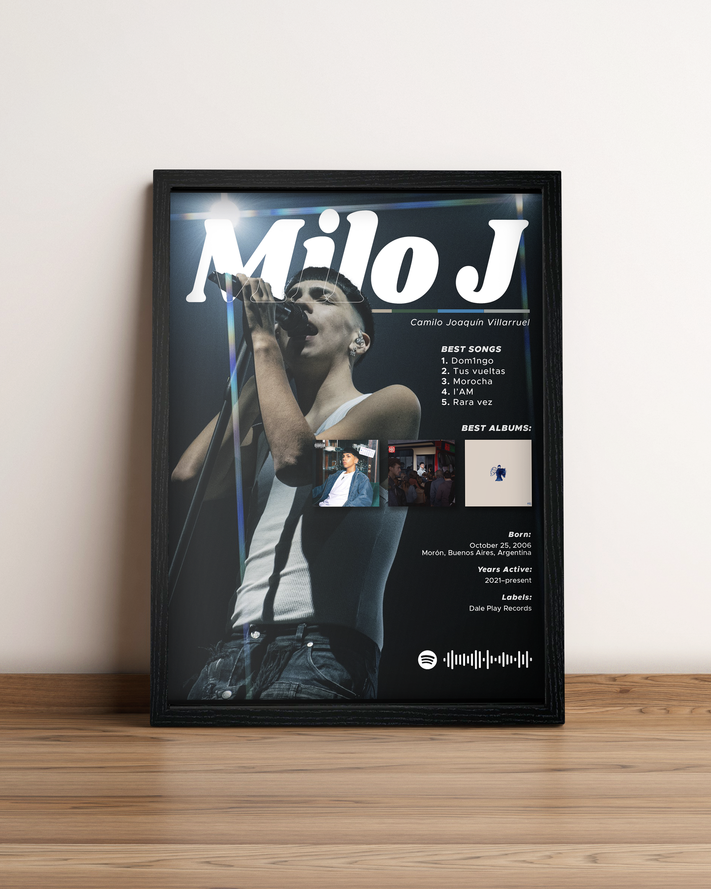 Milo J - Cuadro Artista #3