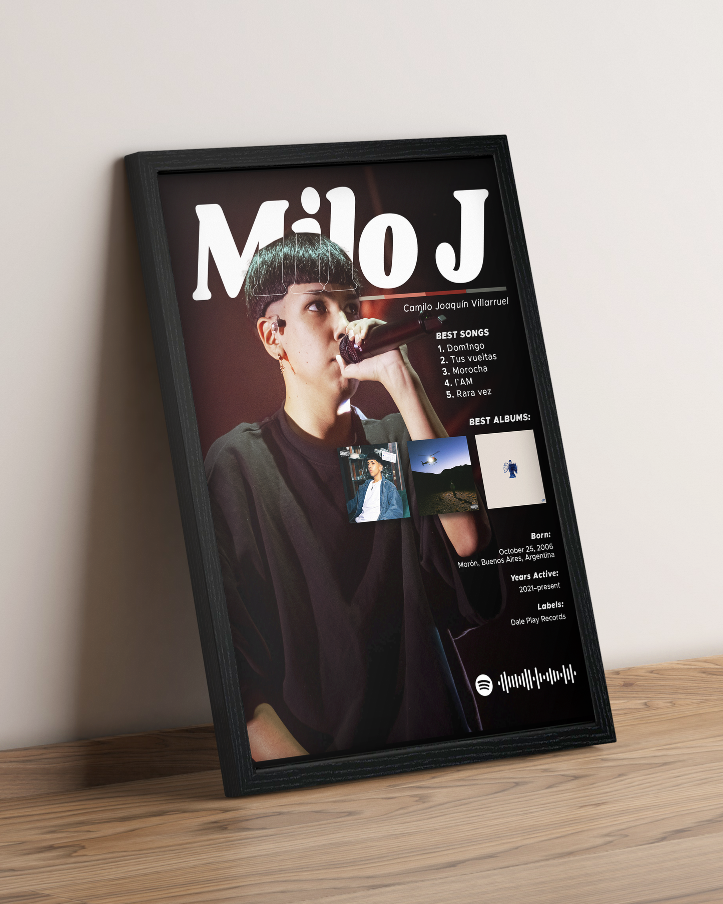 Milo J - Cuadro Artista #5