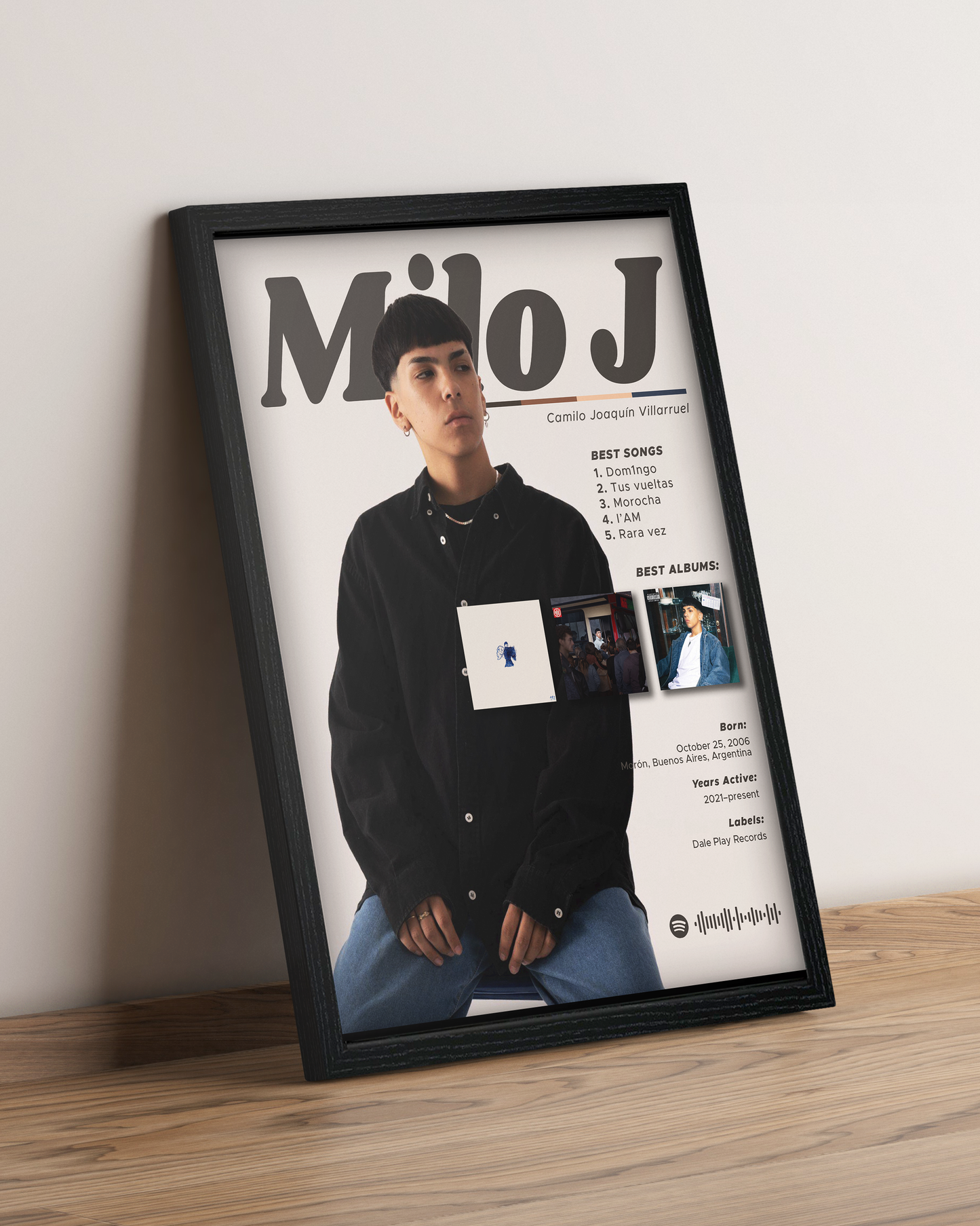 Milo J - Cuadro Artista #2