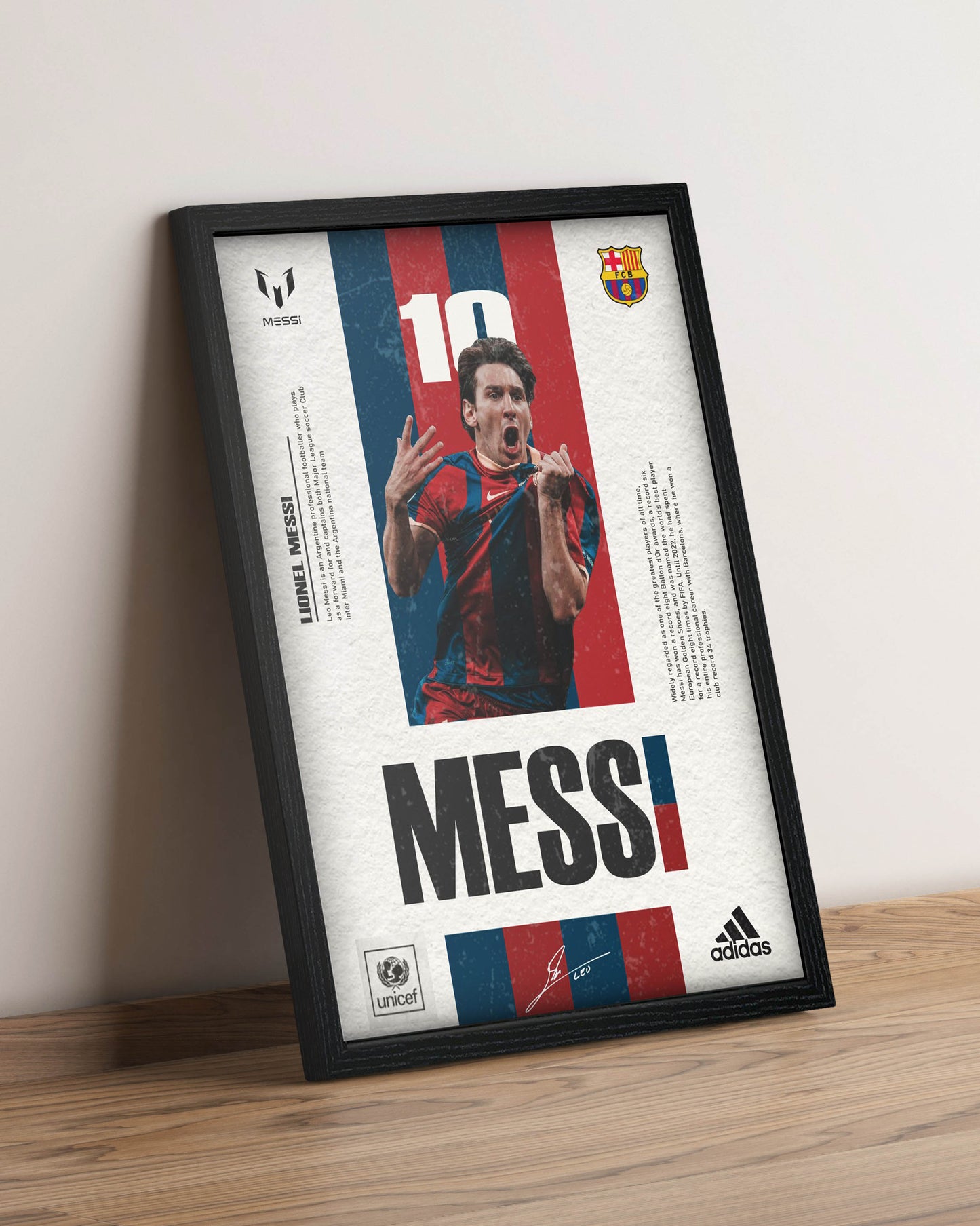 Messi - Cuadro Deportista #13