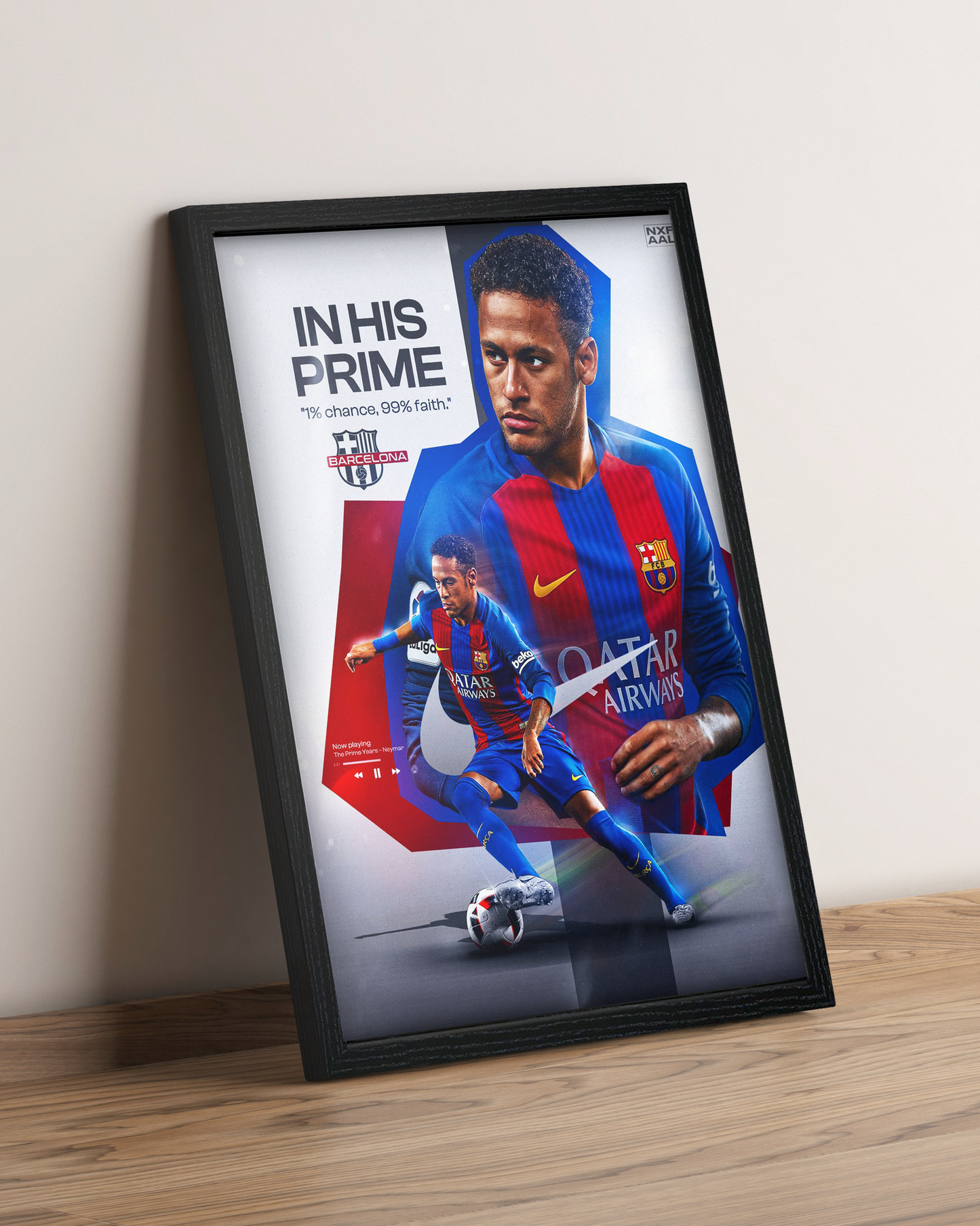 Neymar Jr - Cuadro Deportista #8