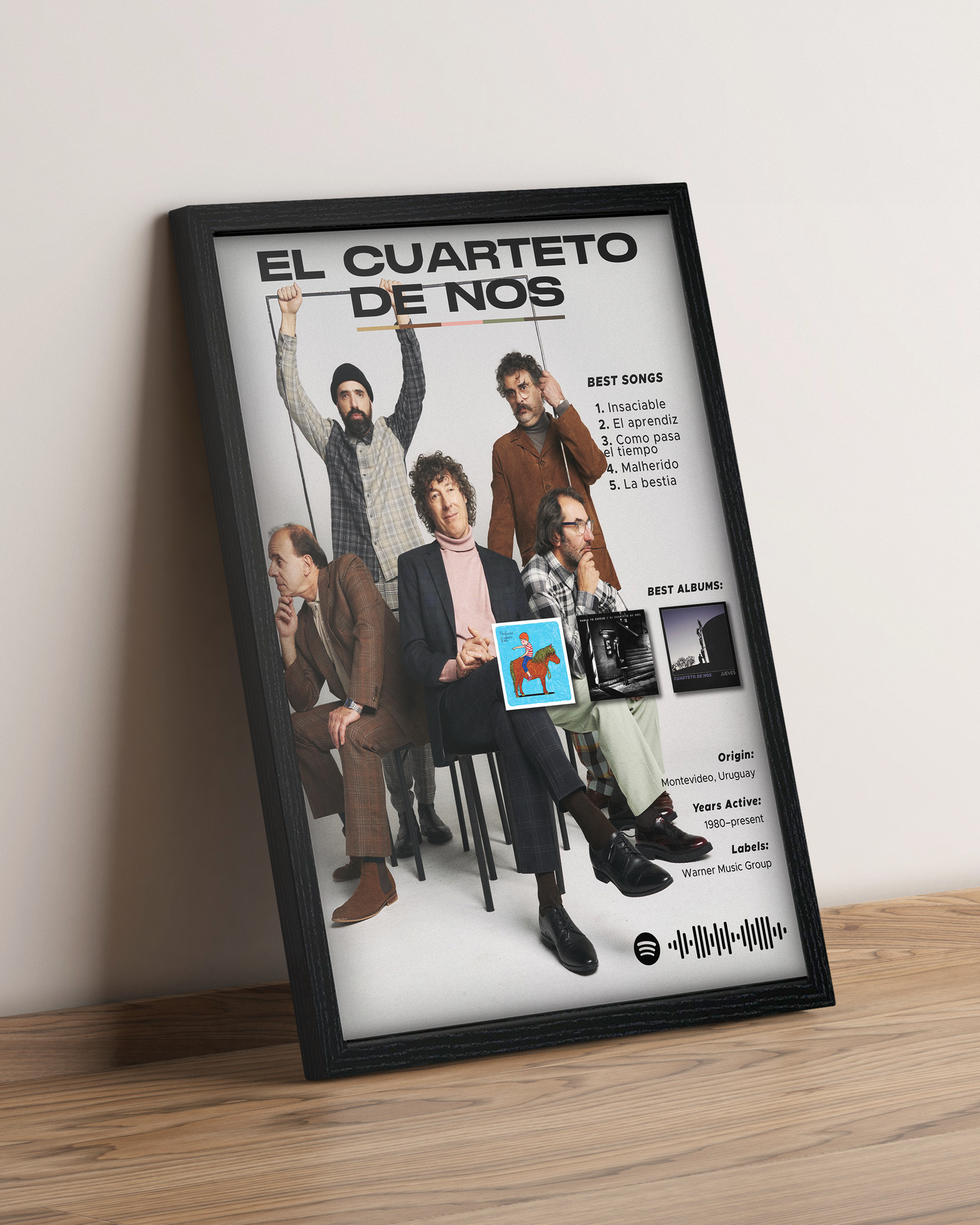 El Cuarteto de Nos - Cuadro Artista