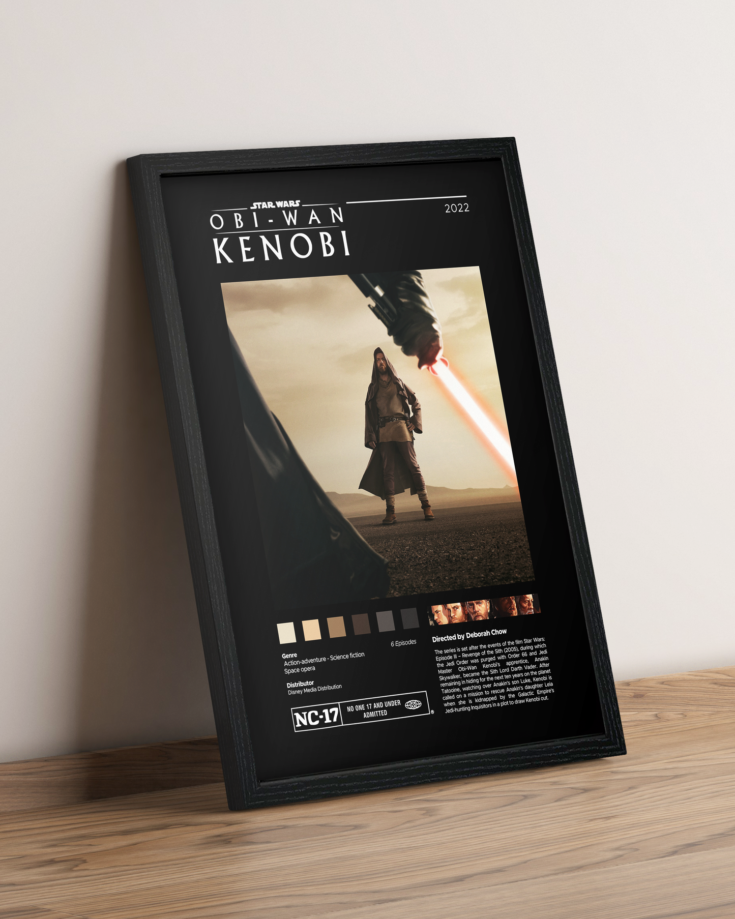 Obi-Wan Kenobi - Cuadro Serie #2