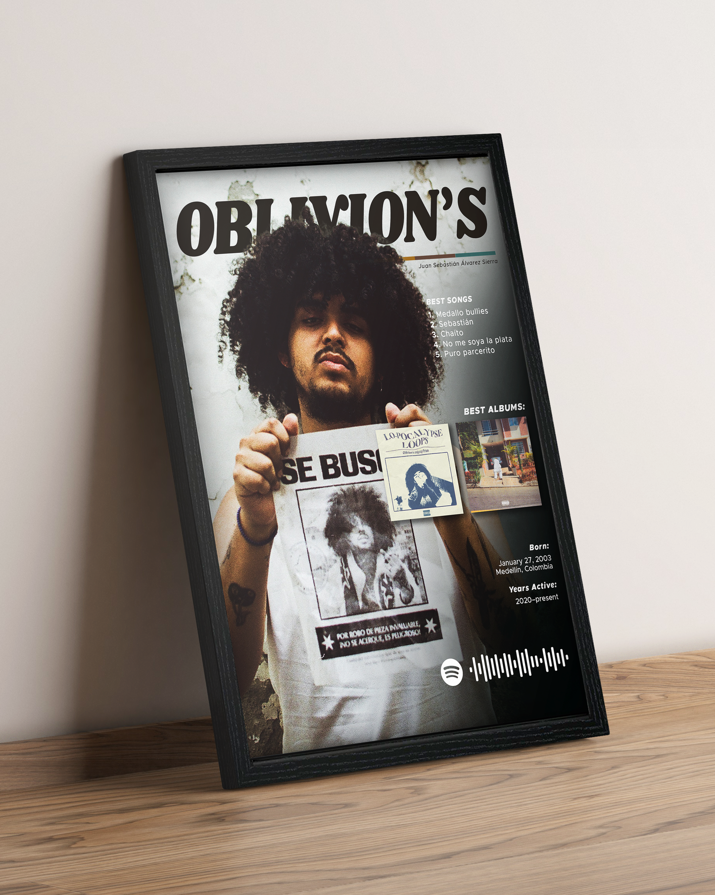 Oblivion's Mighty Trash - Cuadro Artista