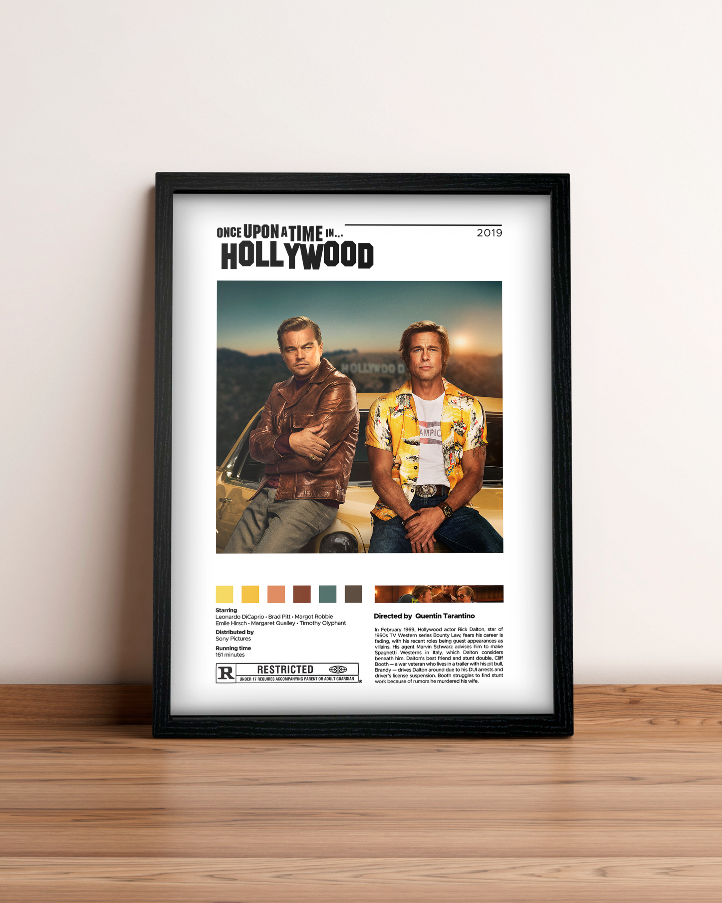 Once Upon a Time in Hollywood - Cuadro Película #3