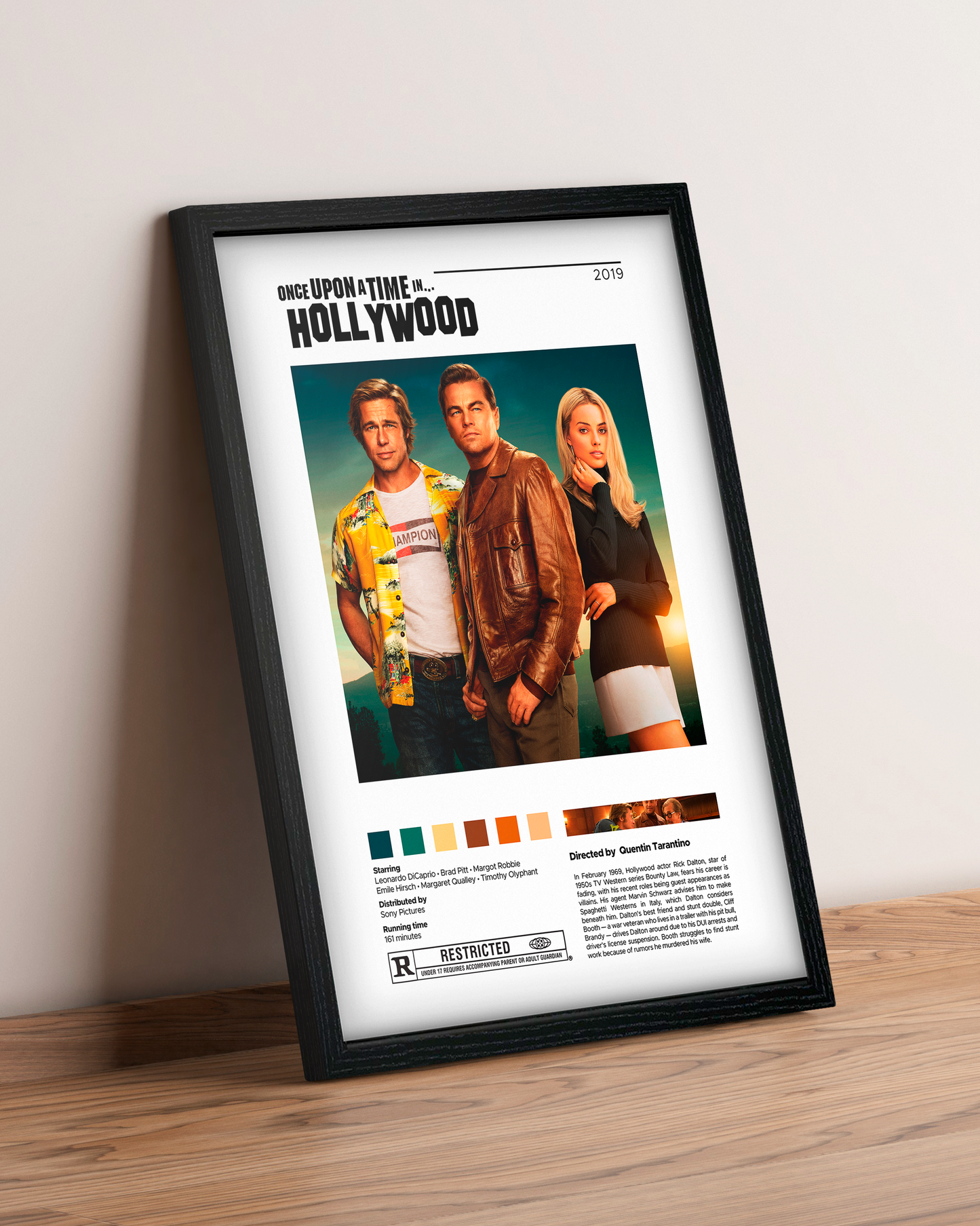 Once Upon a Time in Hollywood - Cuadro Película