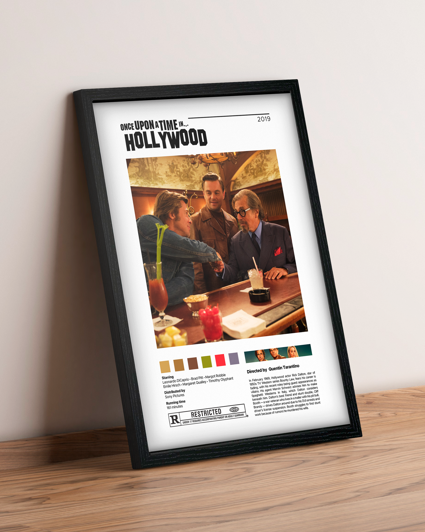 Once Upon a Time in Hollywood - Cuadro Película #2