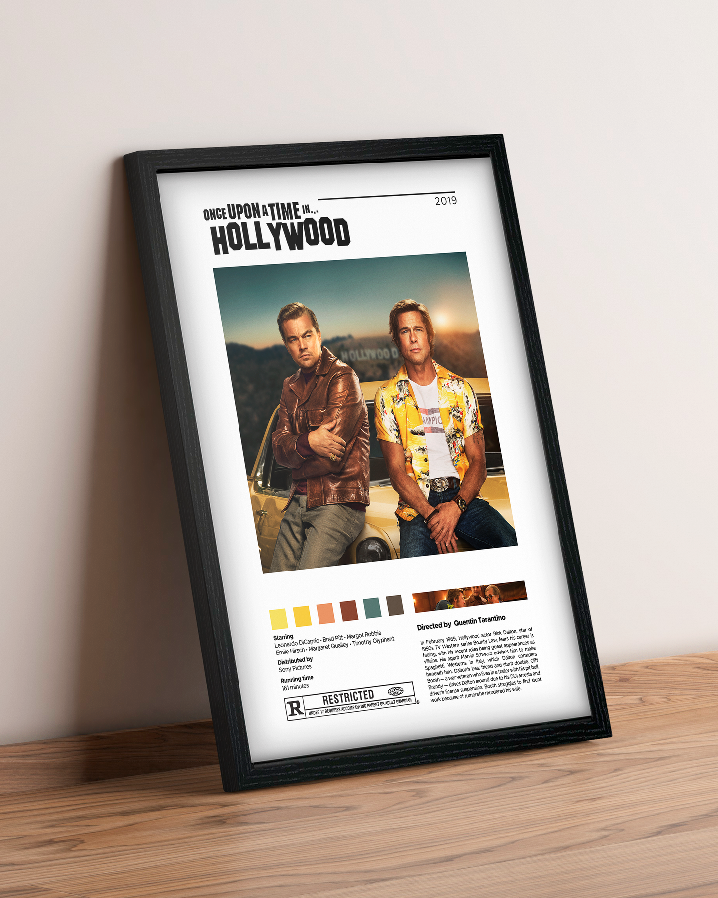 Once Upon a Time in Hollywood - Cuadro Película #3
